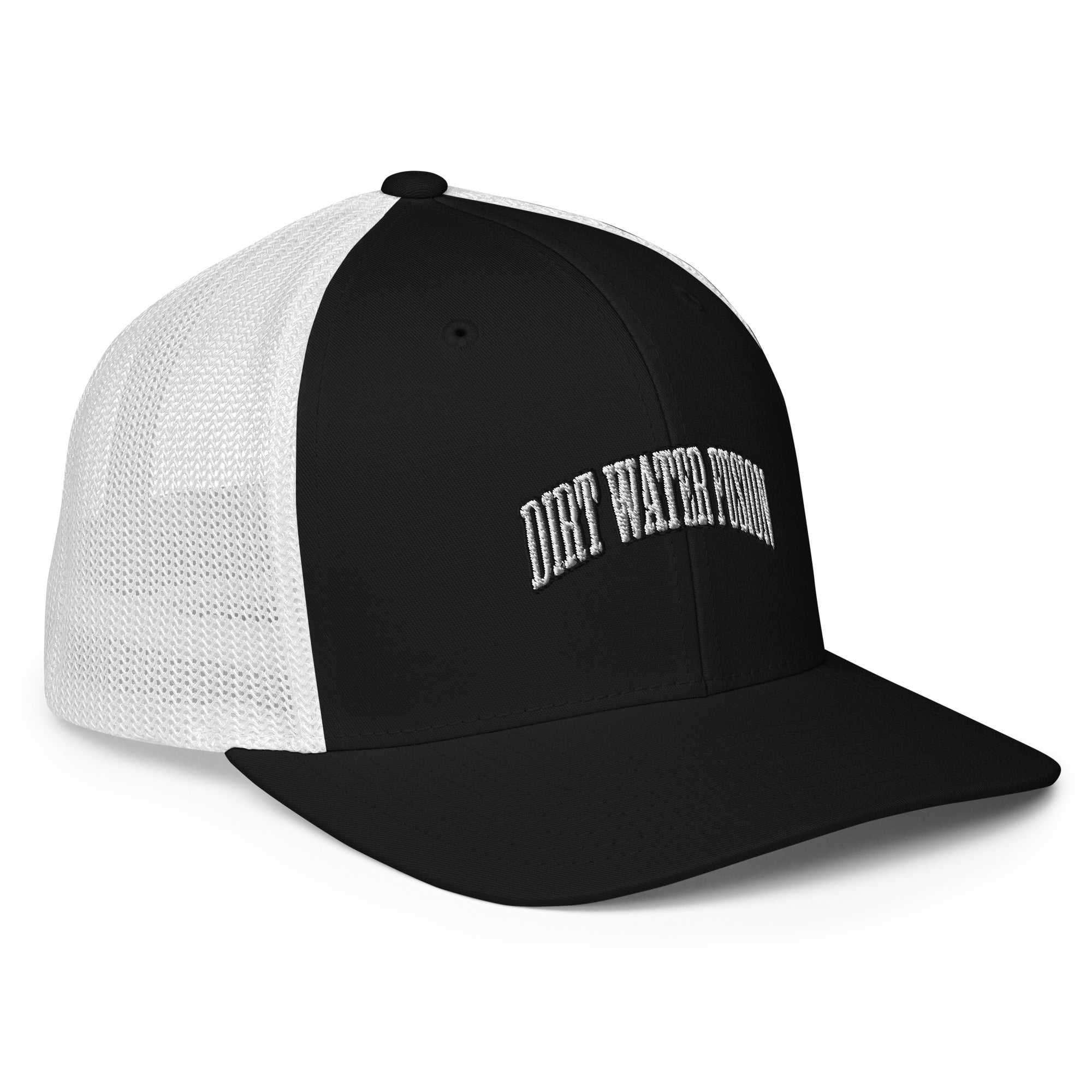 Flex Fit Trucker Hat - Outdoor Adventure Fitted Cap | Dirt Water Fusion image
