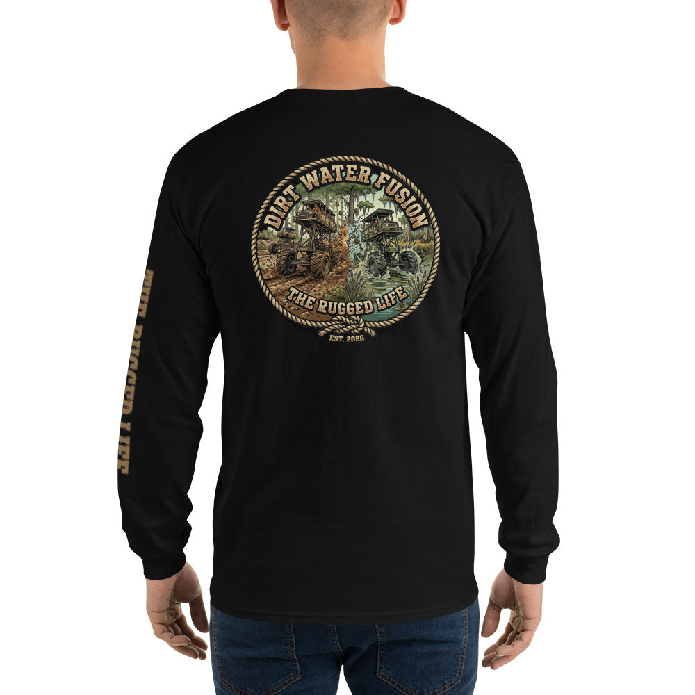 Marsh Buggy Long Sleeve Shirt - Swamp Adventure Apparel | Dirt Water Fusion image

