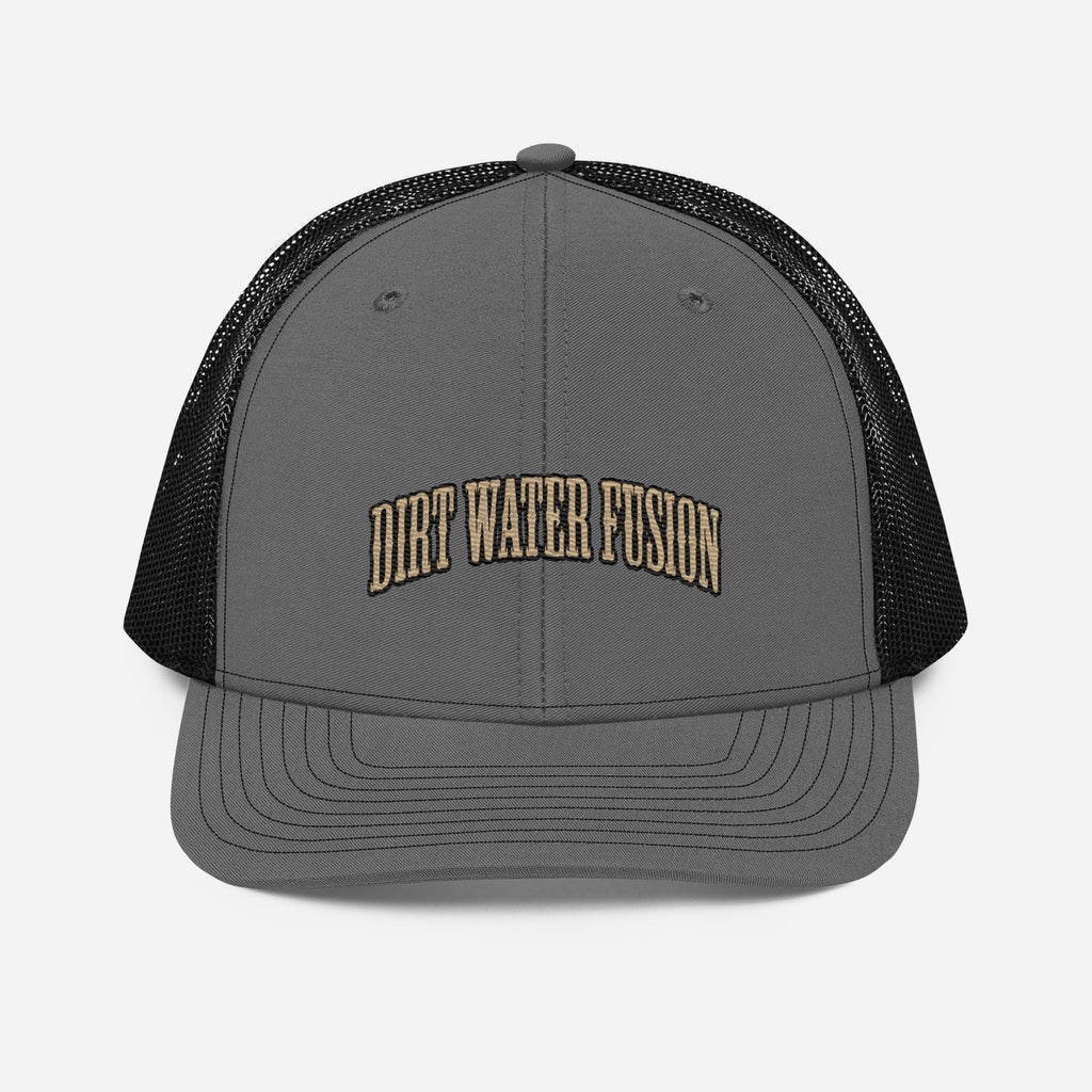 Richardson Trucker Hat - Outdoor Adventure Snapback | Dirt Water Fusion image
