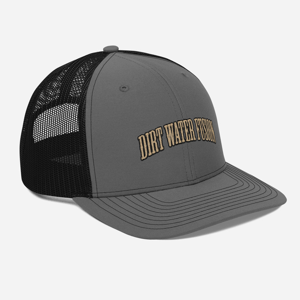 Richardson Trucker Hat - Outdoor Adventure Snapback | Dirt Water Fusion image
