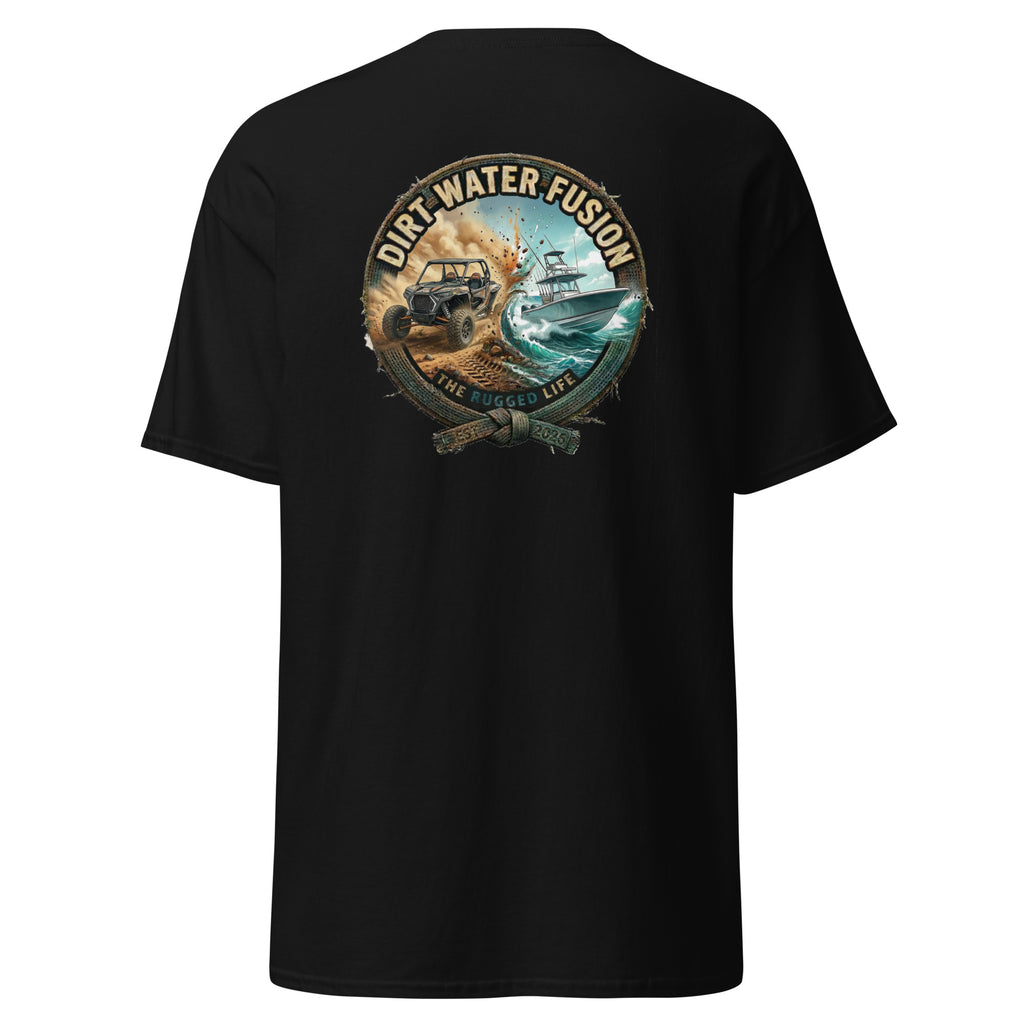 Side By Side & Boat Classic Tee - Off-Road Water Sports Shirt | Dirt Water Fusion image
