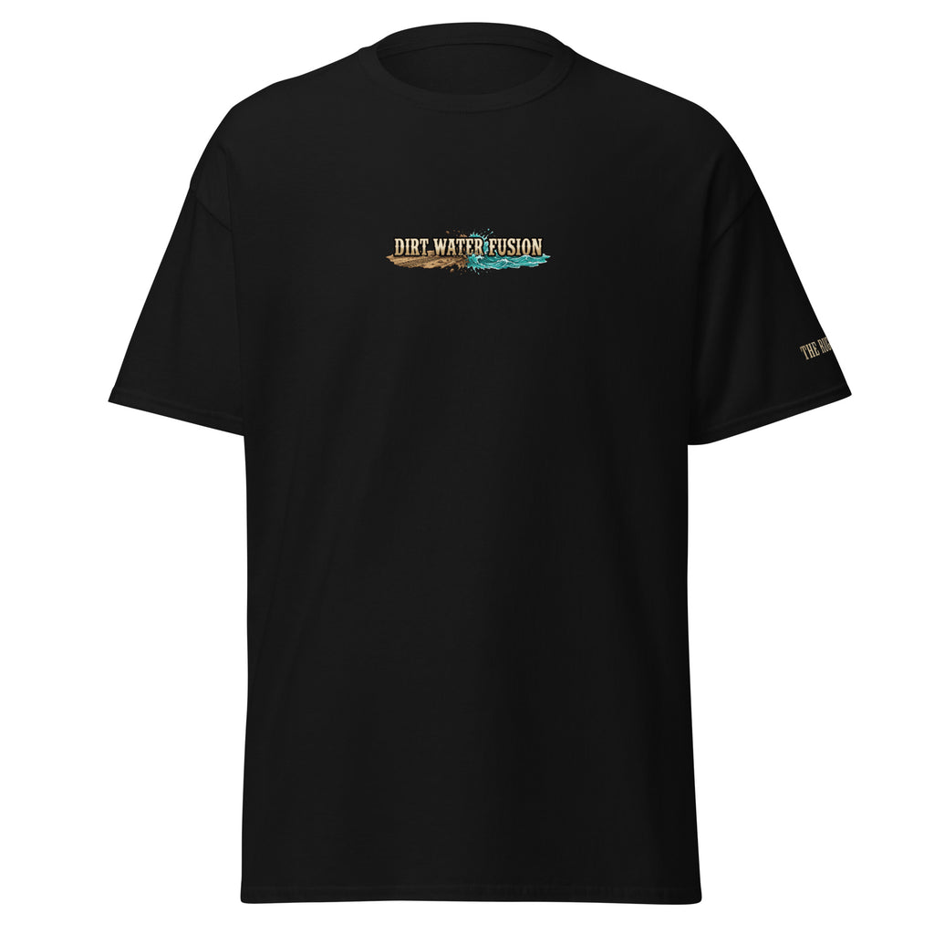 Jeep & Boat Classic Tee - Off-Road Water Adventure Shirt | Dirt Water Fusion image
