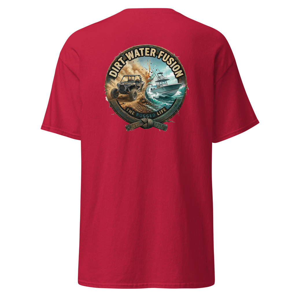 Side By Side & Boat Classic Tee - Off-Road Water Sports Shirt | Dirt Water Fusion image
