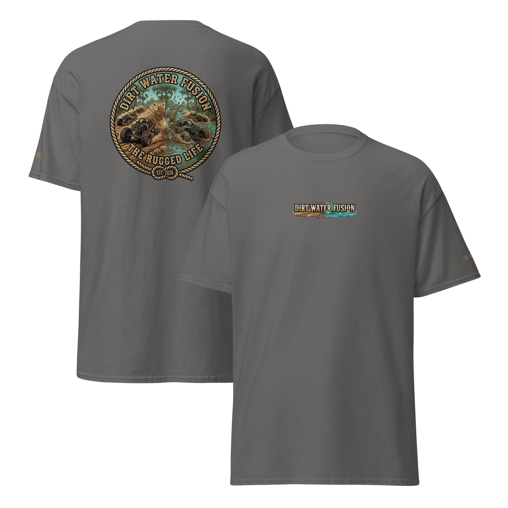 Swamp Buggy Short Sleeve Tee - Off-Road Adventure Shirt | Dirt Water Fusion image
