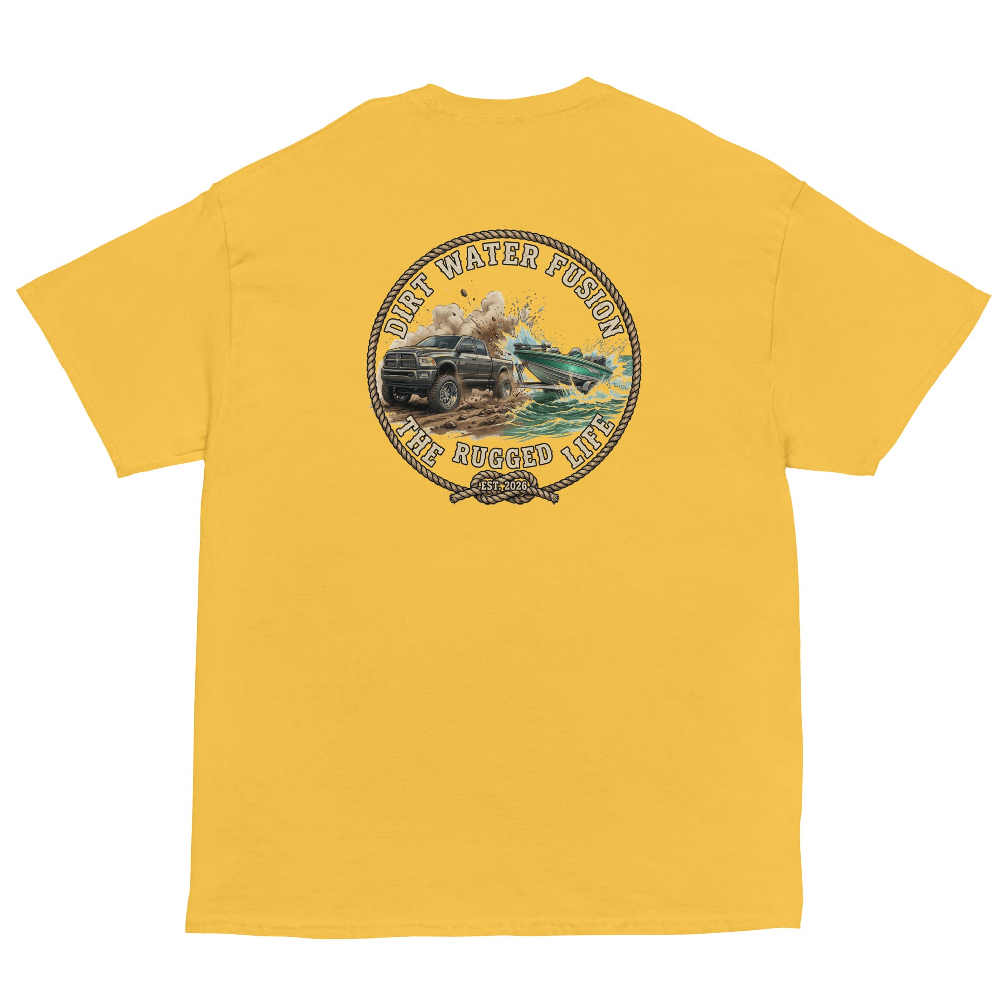 Dodge Truck Pull Classic Tee - Truck & Boat Enthusiasts Shirt | Dirt Water Fusion image
