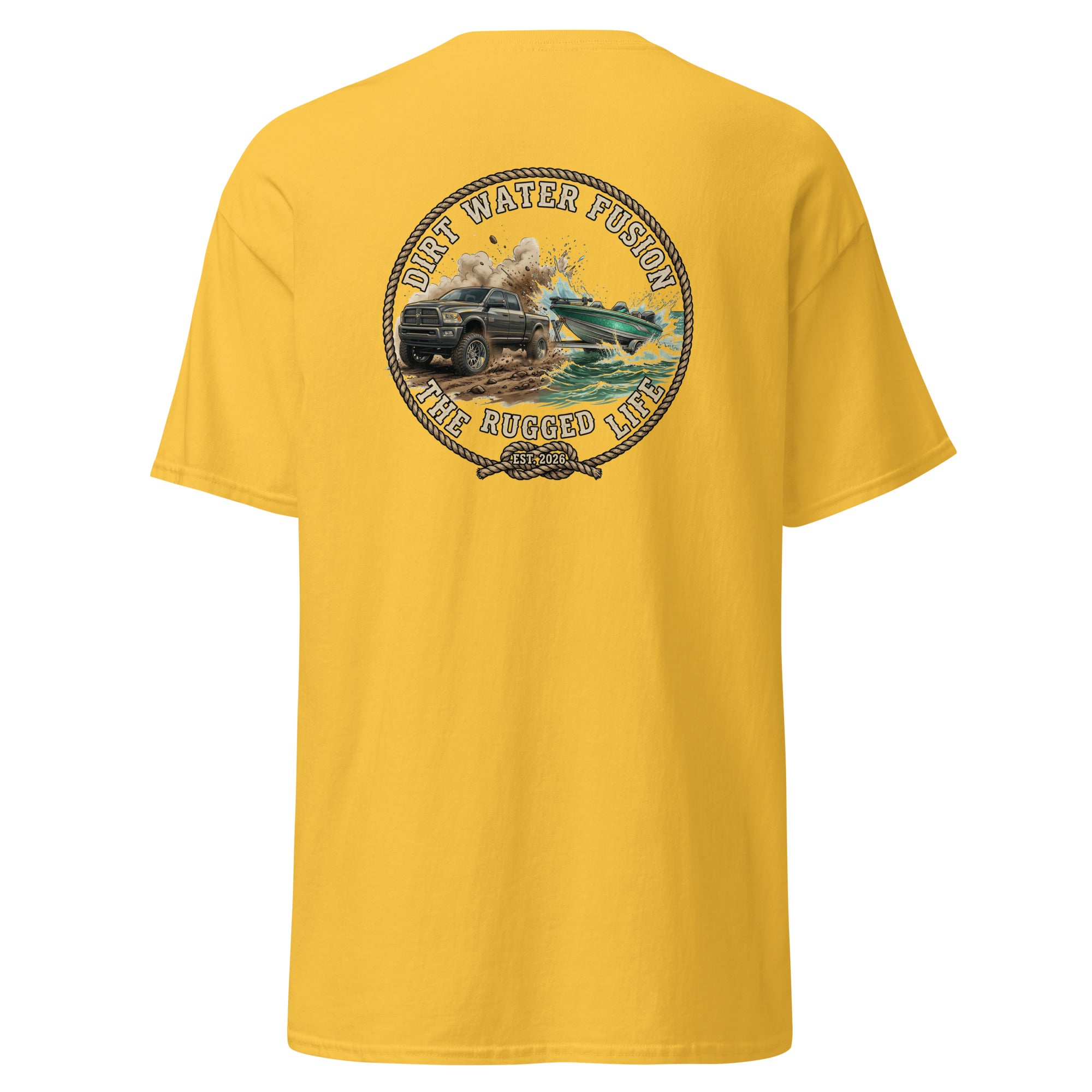 Dodge Truck Pull Classic Tee - Truck & Boat Enthusiasts Shirt | Dirt Water Fusion image
