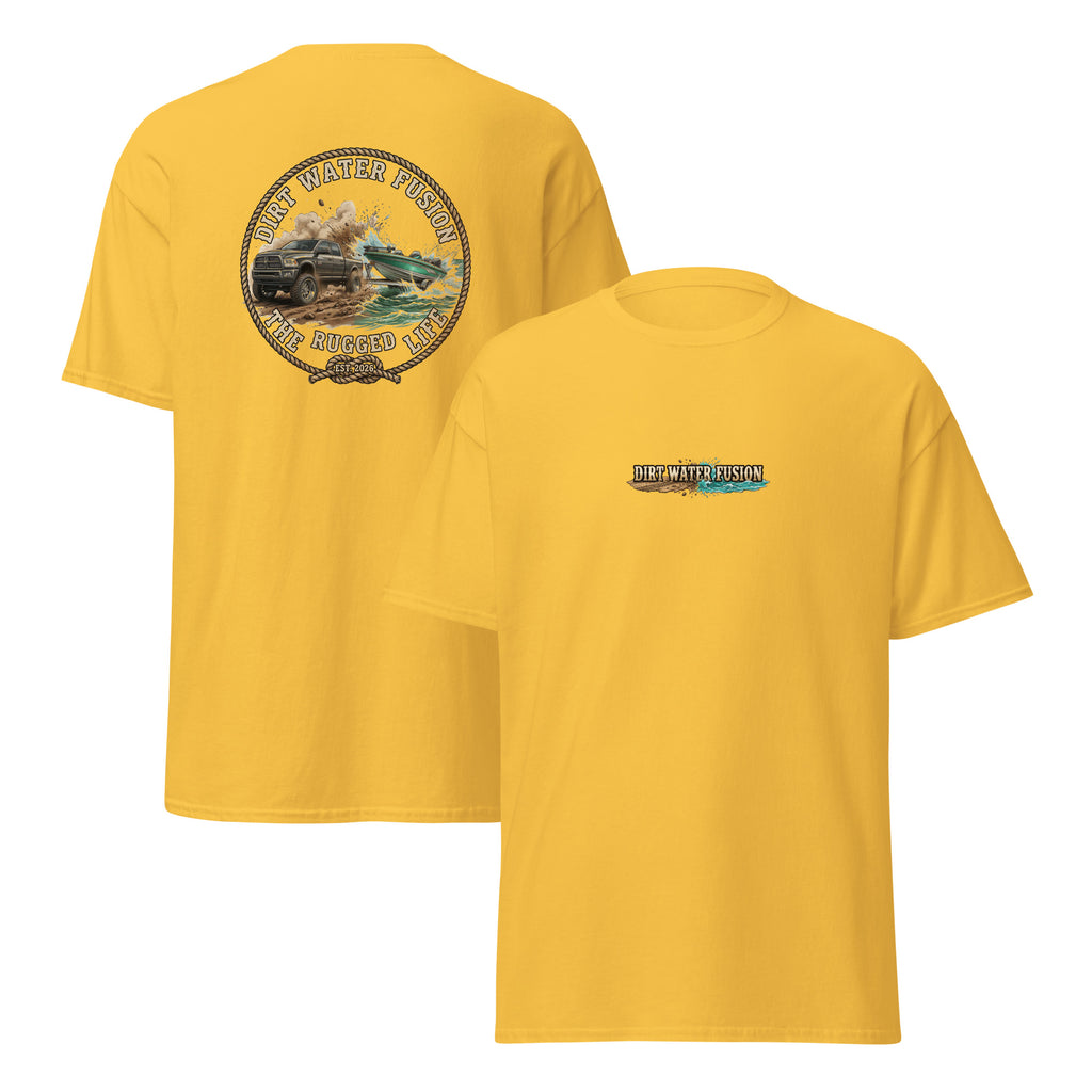 Dodge Truck Pull Classic Tee - Truck & Boat Enthusiasts Shirt | Dirt Water Fusion image
