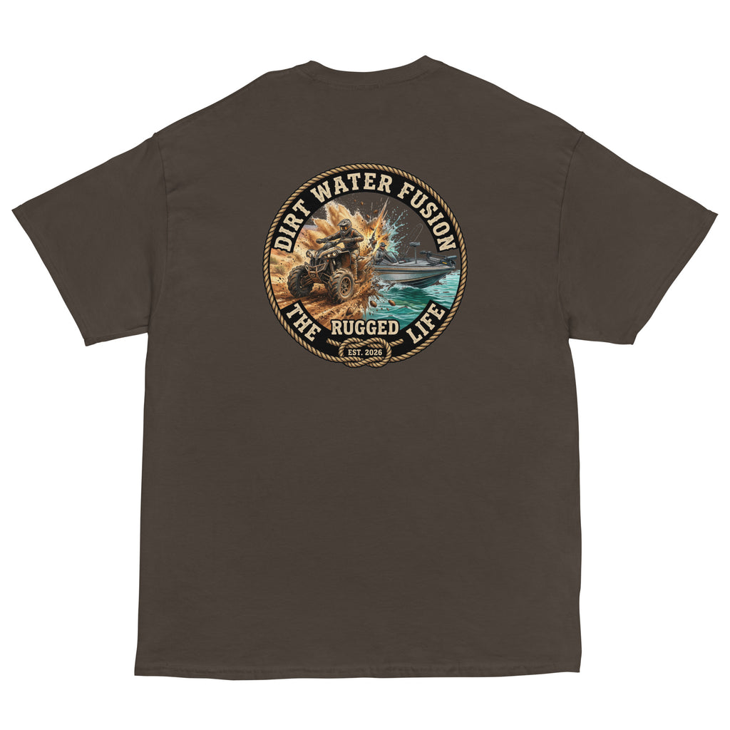 ATV & Bass Boat Classic Tee - Outdoor Adventure Shirt | Dirt Water Fusion image
