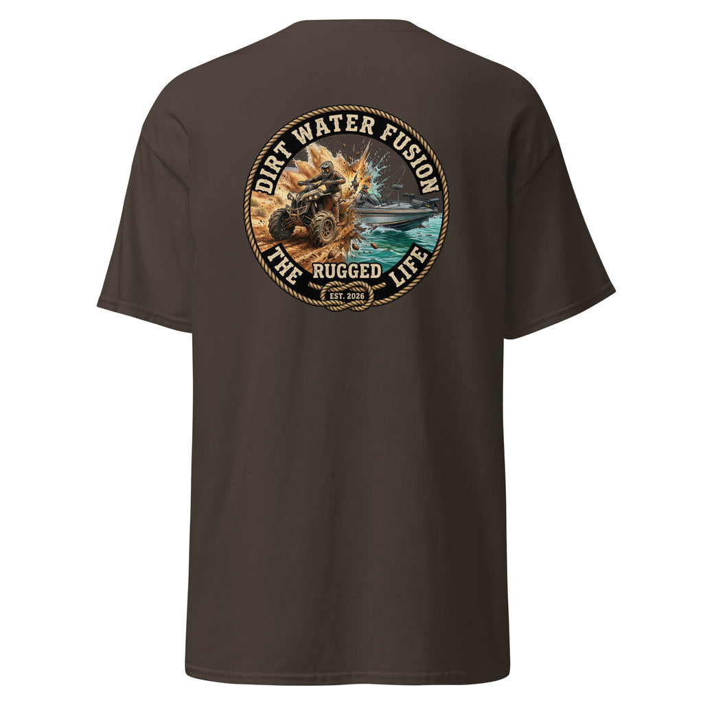ATV & Bass Boat Classic Tee - Outdoor Adventure Shirt | Dirt Water Fusion image
