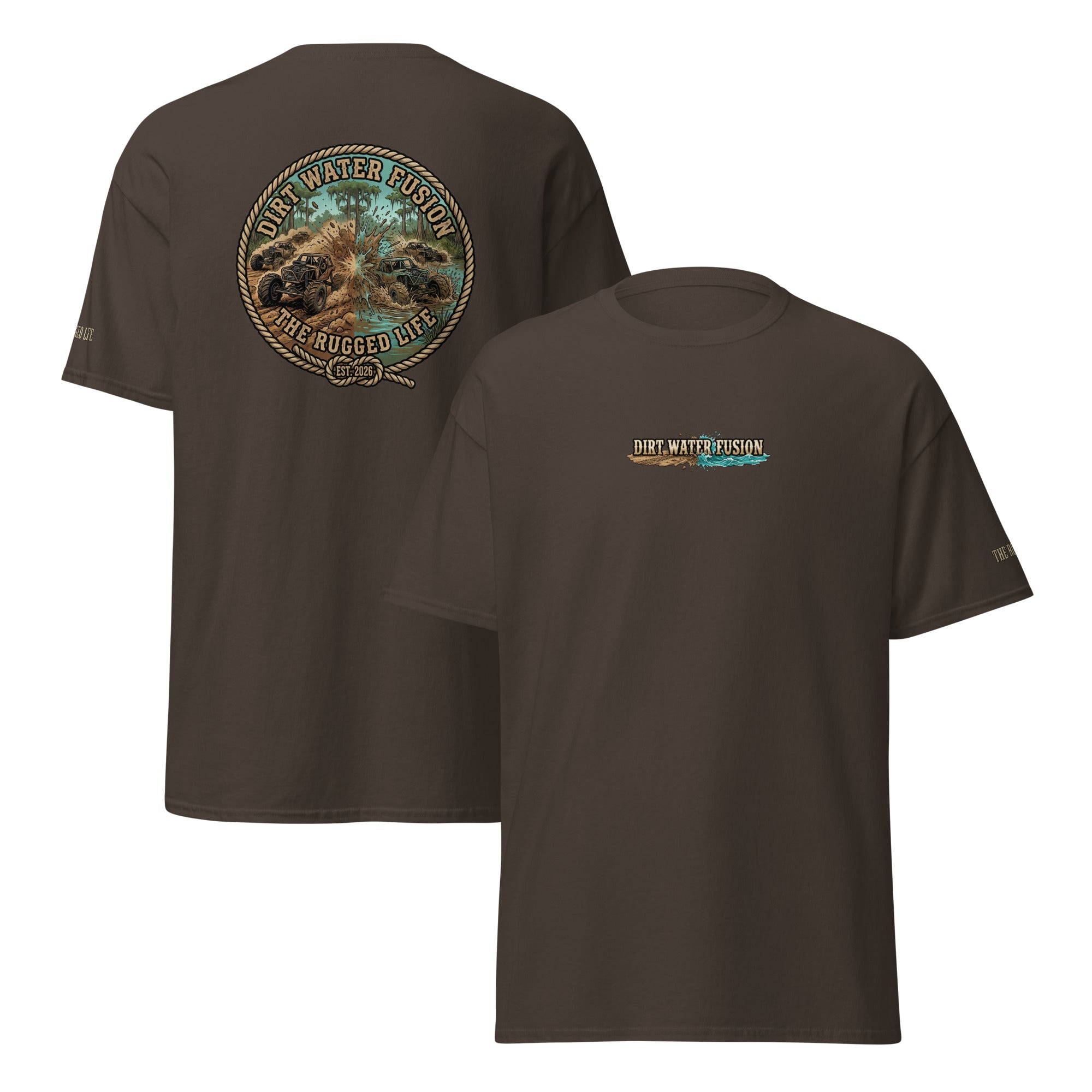 Swamp Buggy Short Sleeve Tee - Off-Road Adventure Shirt | Dirt Water Fusion image
