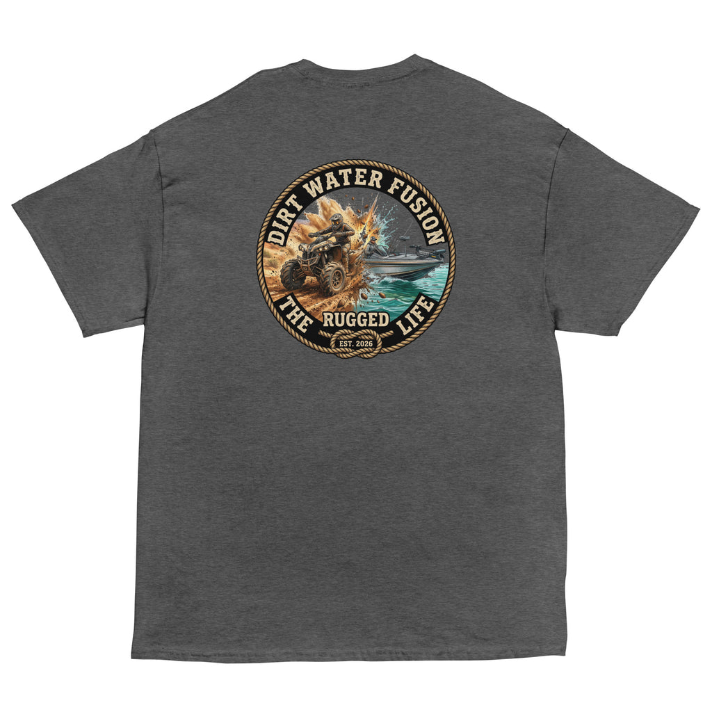 ATV & Bass Boat Classic Tee - Outdoor Adventure Shirt | Dirt Water Fusion image
