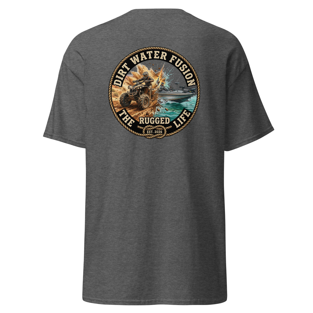 ATV & Bass Boat Classic Tee - Outdoor Adventure Shirt | Dirt Water Fusion image
