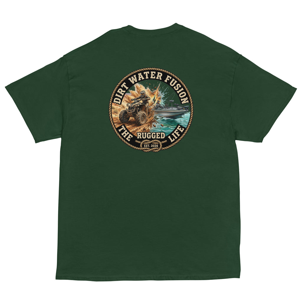 ATV & Bass Boat Classic Tee - Outdoor Adventure Shirt | Dirt Water Fusion image
