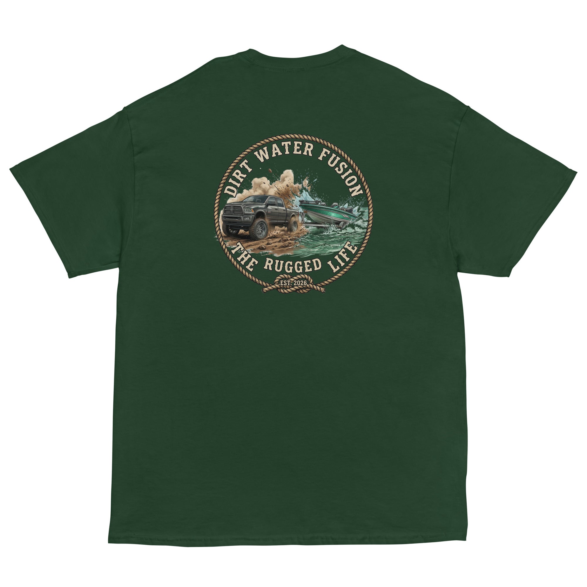 Dodge Truck Pull Classic Tee - Truck & Boat Enthusiasts Shirt | Dirt Water Fusion image
