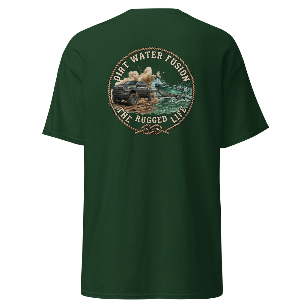 Dodge Truck Pull Classic Tee - Truck & Boat Enthusiasts Shirt | Dirt Water Fusion image
