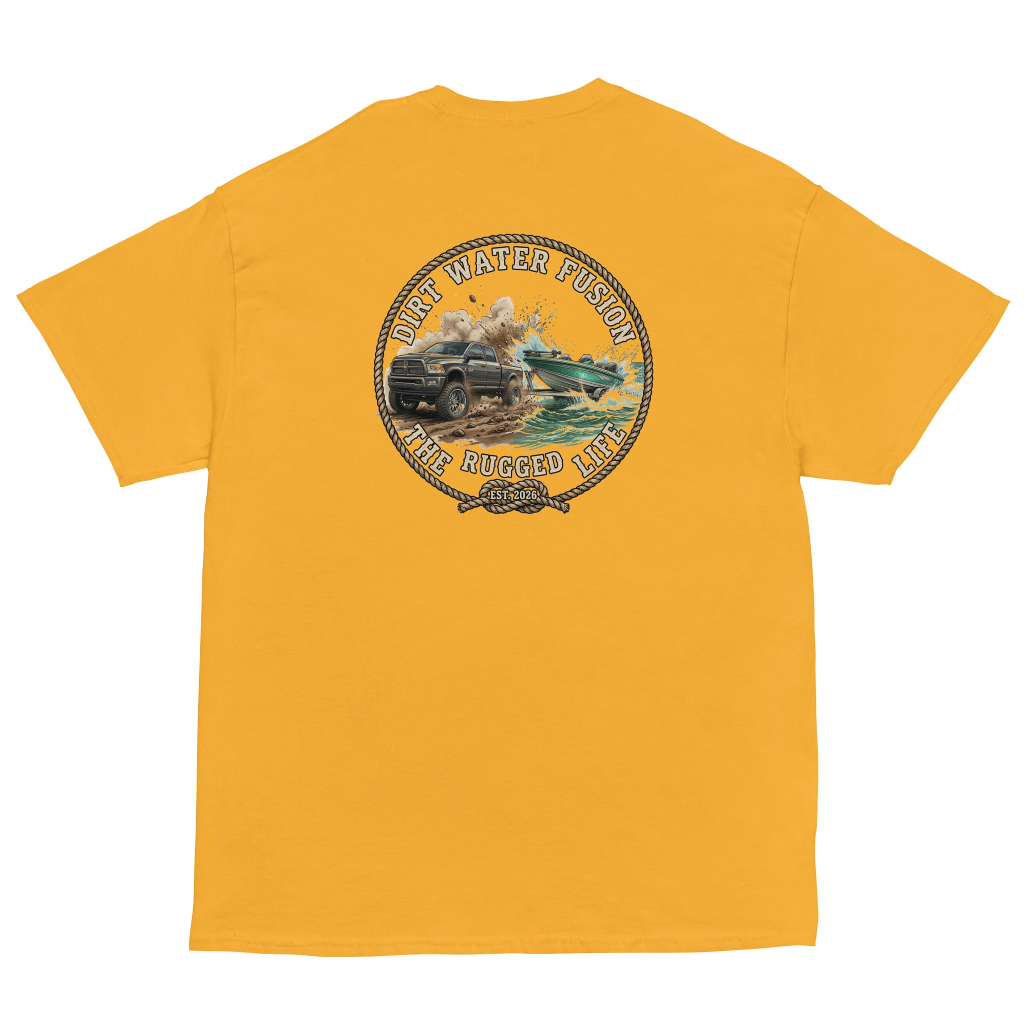 Dodge Truck Pull Classic Tee - Truck & Boat Enthusiasts Shirt | Dirt Water Fusion image
