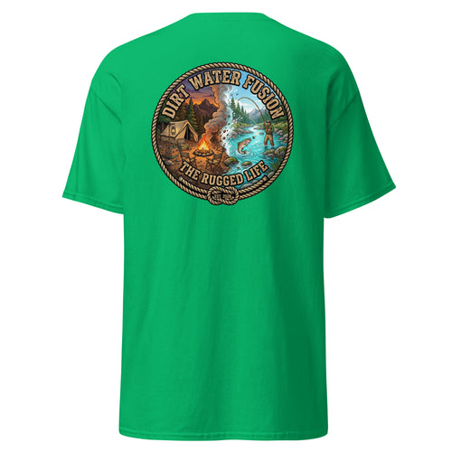 Camping & Fly Fishing Classic Tee - Outdoor Adventure Shirt | Dirt Water Fusion image
