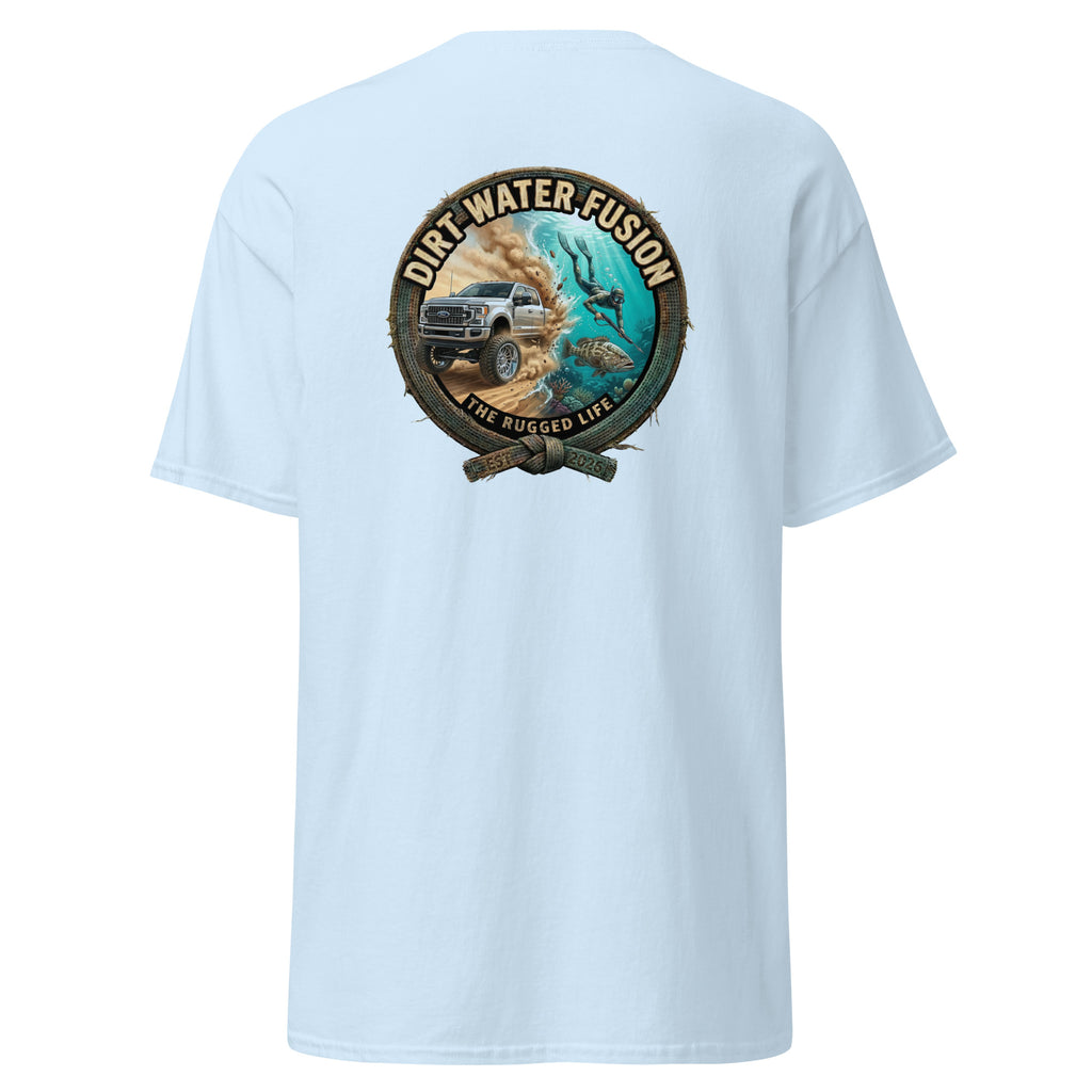 Truck & Spear Fishing Classic Tee - Adventure Lifestyle Shirt | Dirt Water Fusion image

