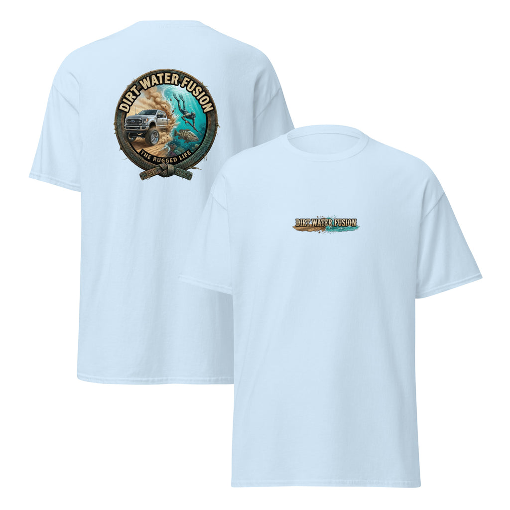 Truck & Spear Fishing Classic Tee - Adventure Lifestyle Shirt | Dirt Water Fusion image
