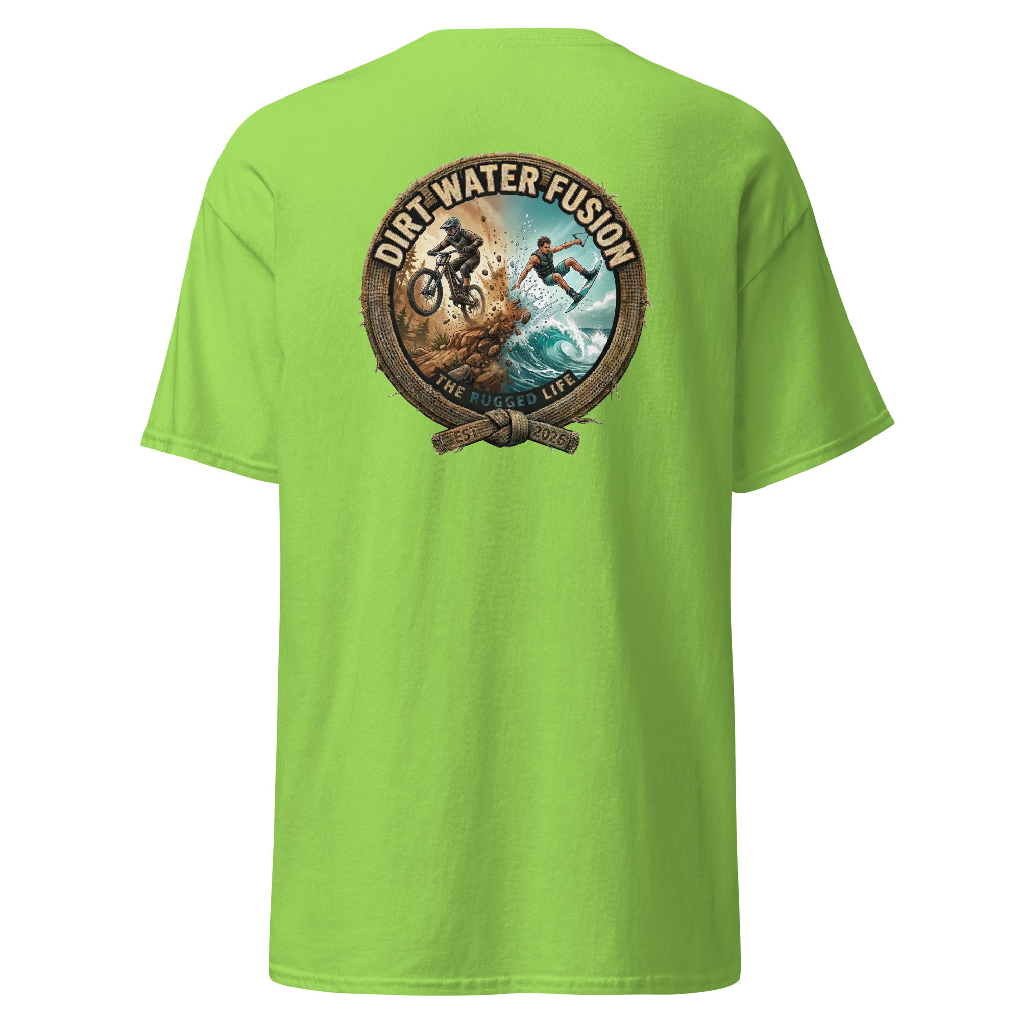Mountain Bike Long Sleeve Tee - Outdoor Adventure | Dirt Water Fusion image
