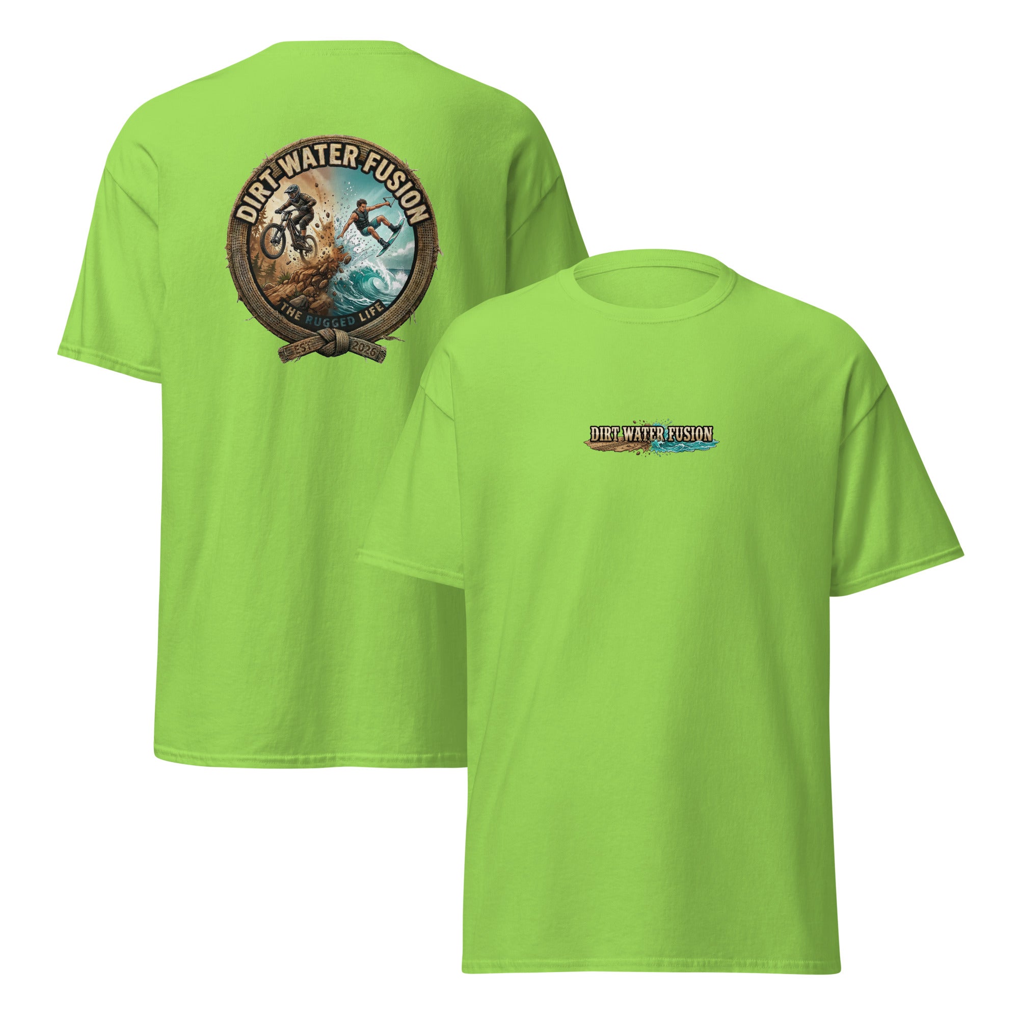 Mountain Bike Long Sleeve Tee - Outdoor Adventure | Dirt Water Fusion image
