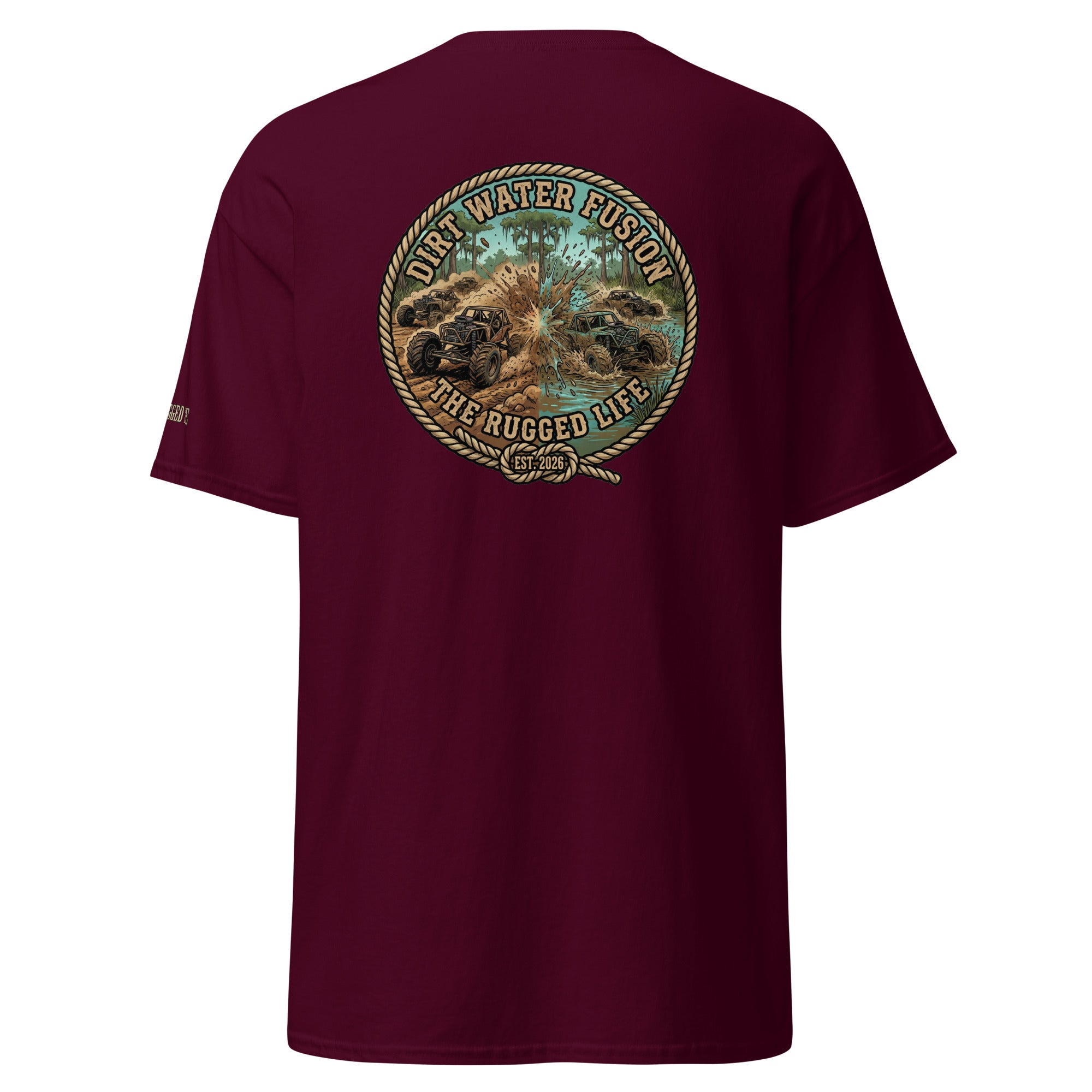 Swamp Buggy Short Sleeve Tee - Off-Road Adventure Shirt | Dirt Water Fusion image

