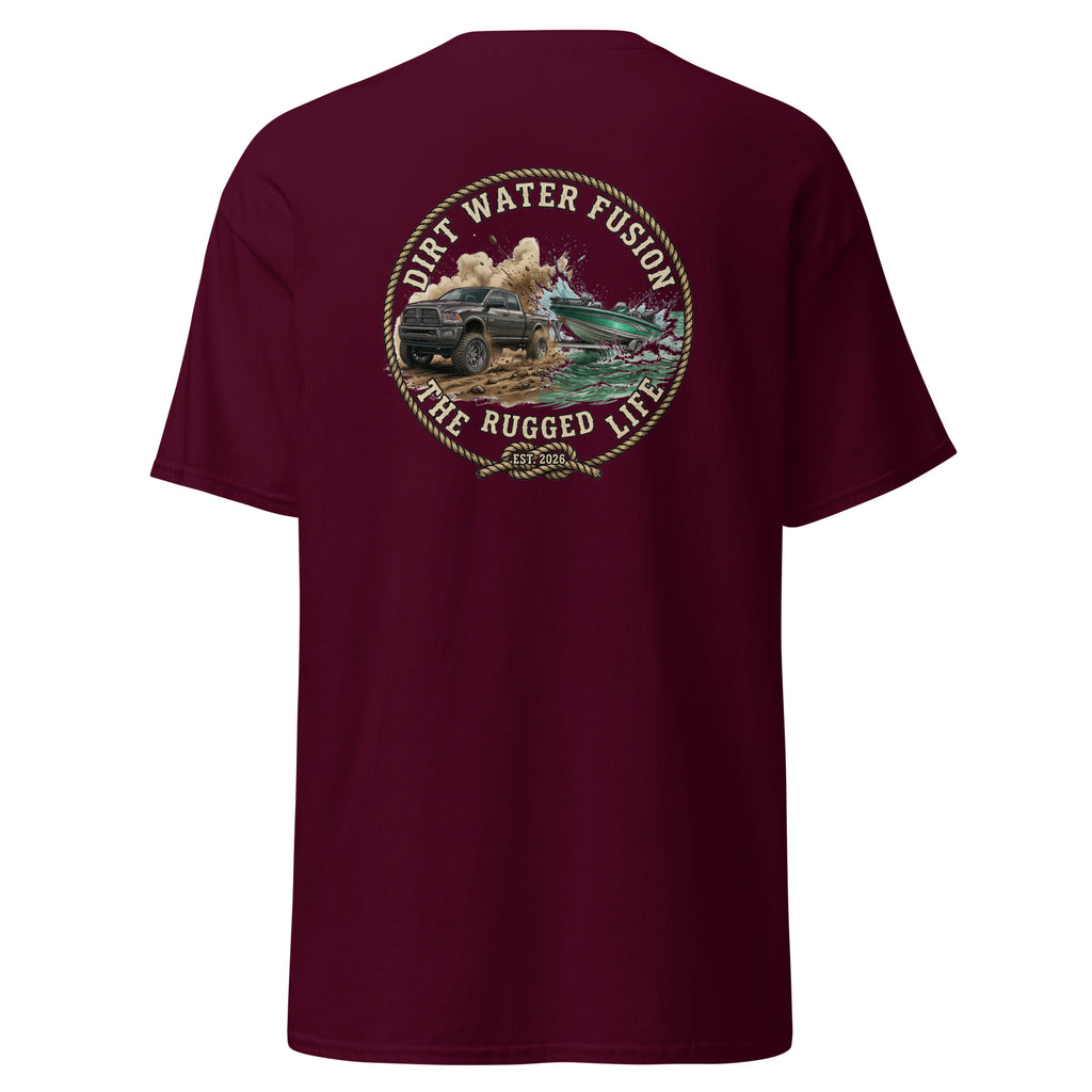 Dodge Truck Pull Classic Tee - Truck & Boat Enthusiasts Shirt | Dirt Water Fusion image
