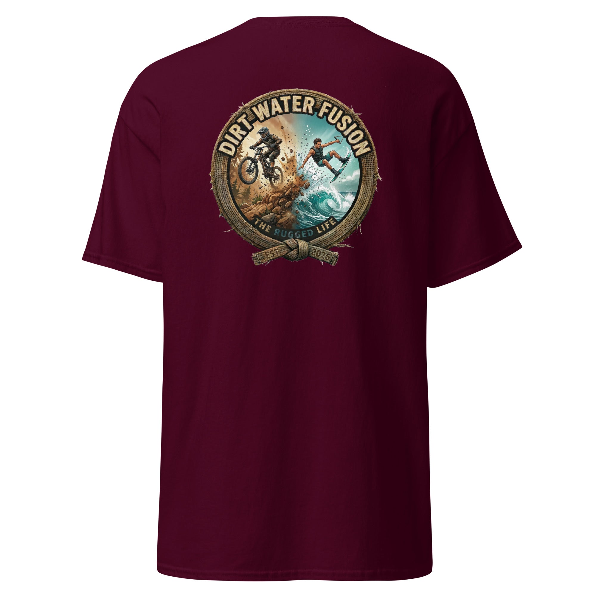 Mountain Bike Long Sleeve Tee - Outdoor Adventure | Dirt Water Fusion image
