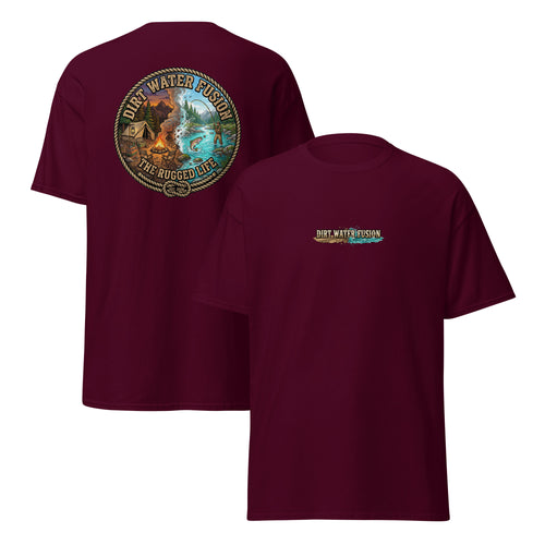 Camping & Fly Fishing Classic Tee - Outdoor Adventure Shirt | Dirt Water Fusion image
