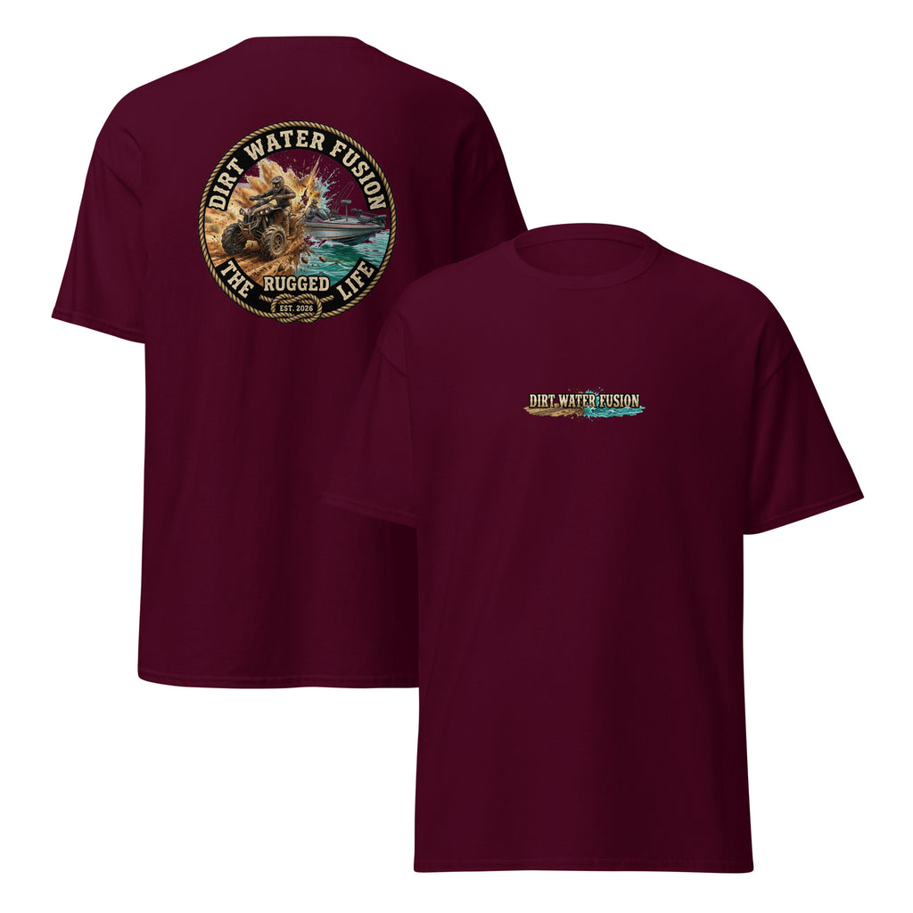 ATV & Bass Boat Classic Tee - Outdoor Adventure Shirt | Dirt Water Fusion image
