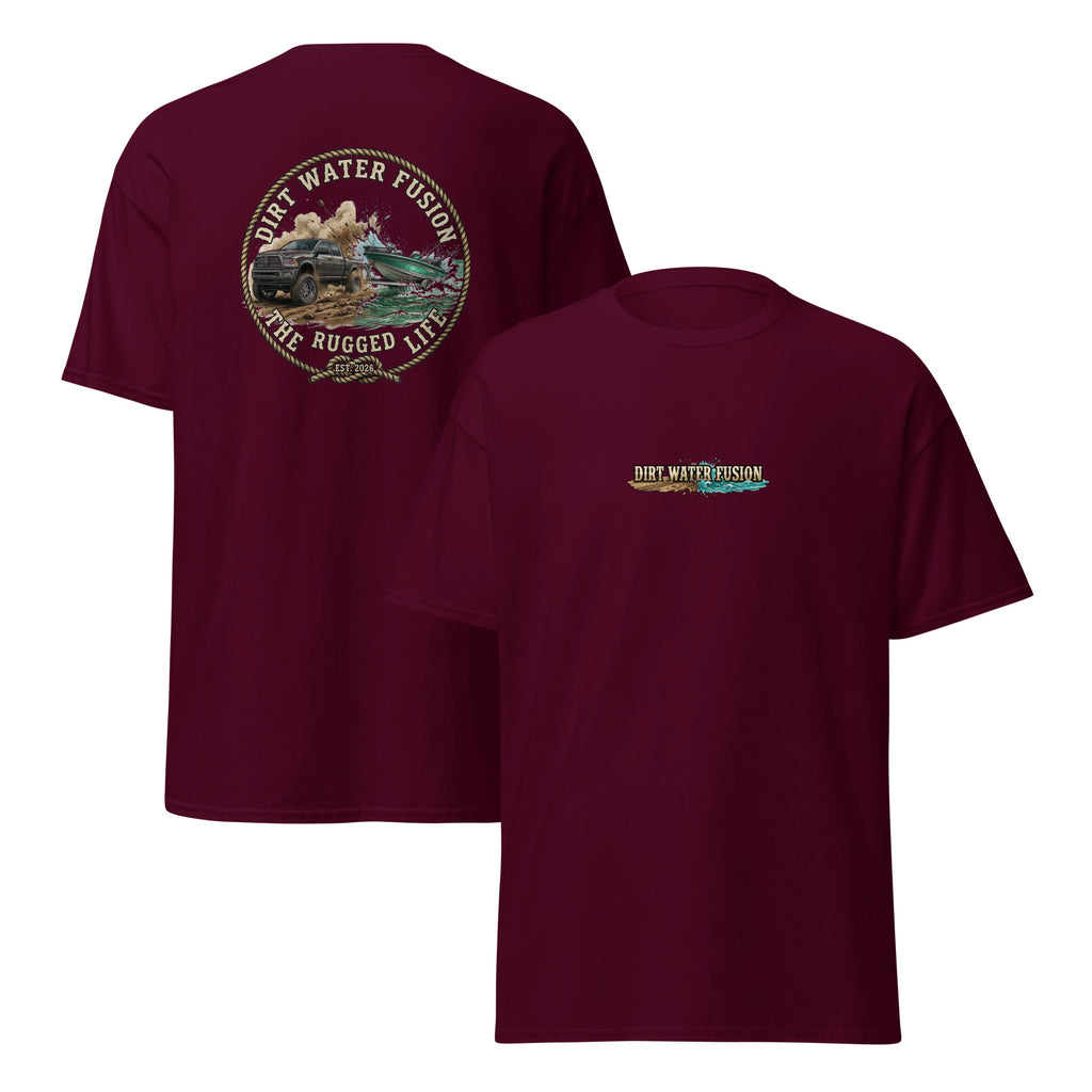 Dodge Truck Pull Classic Tee - Truck & Boat Enthusiasts Shirt | Dirt Water Fusion image
