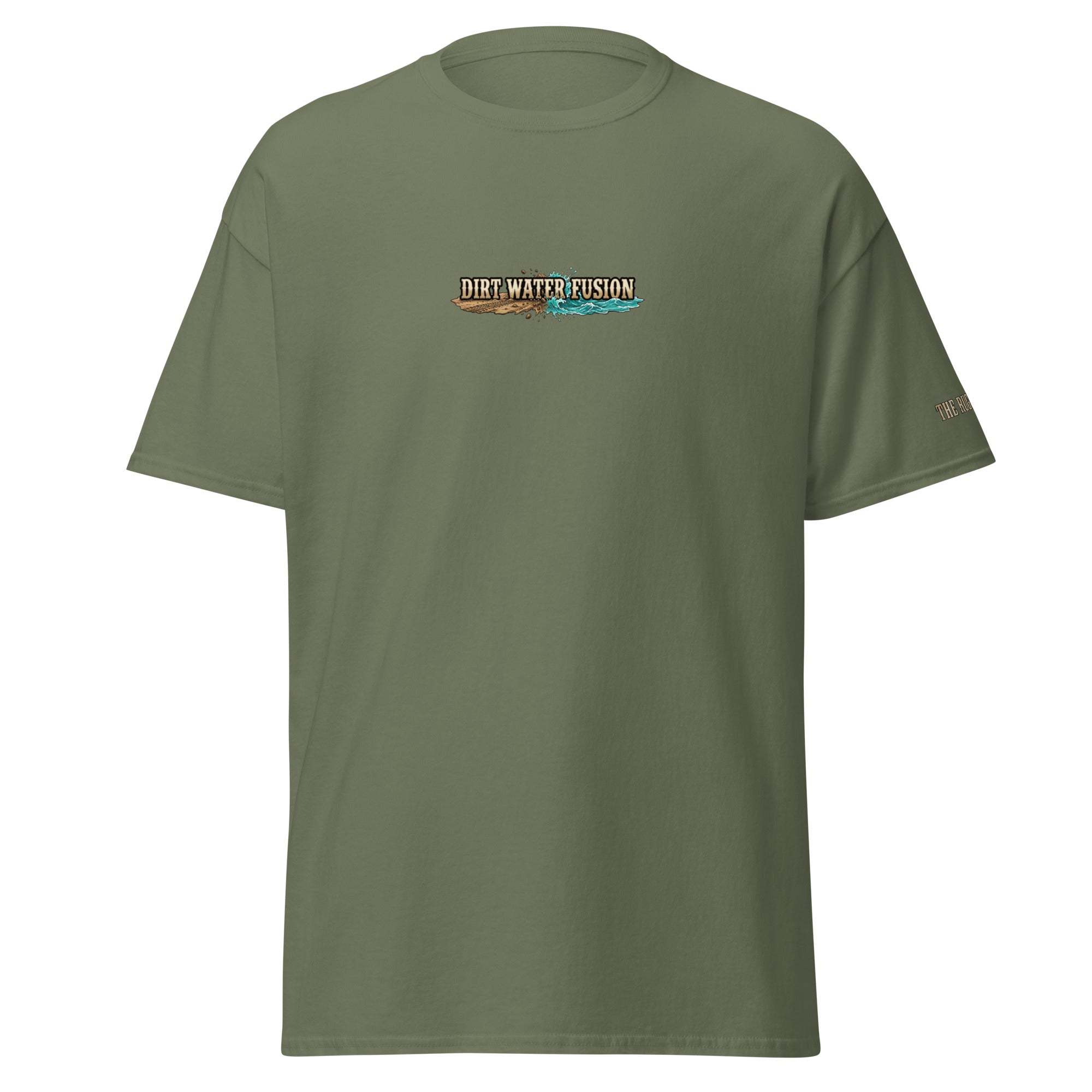 Jeep & Boat Classic Tee - Off-Road Water Adventure Shirt | Dirt Water Fusion image
