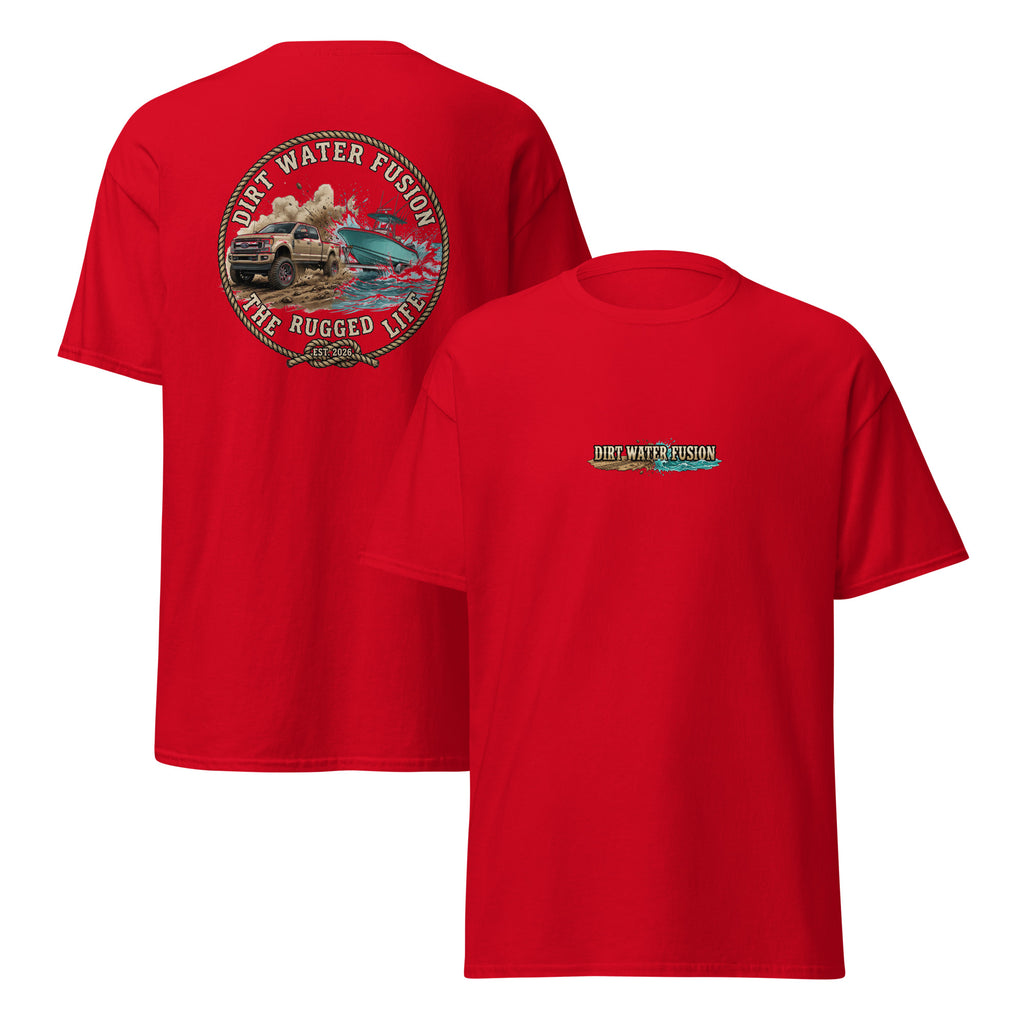 Classic tee - Dirt Water Fusion Ford Truck Pull image
