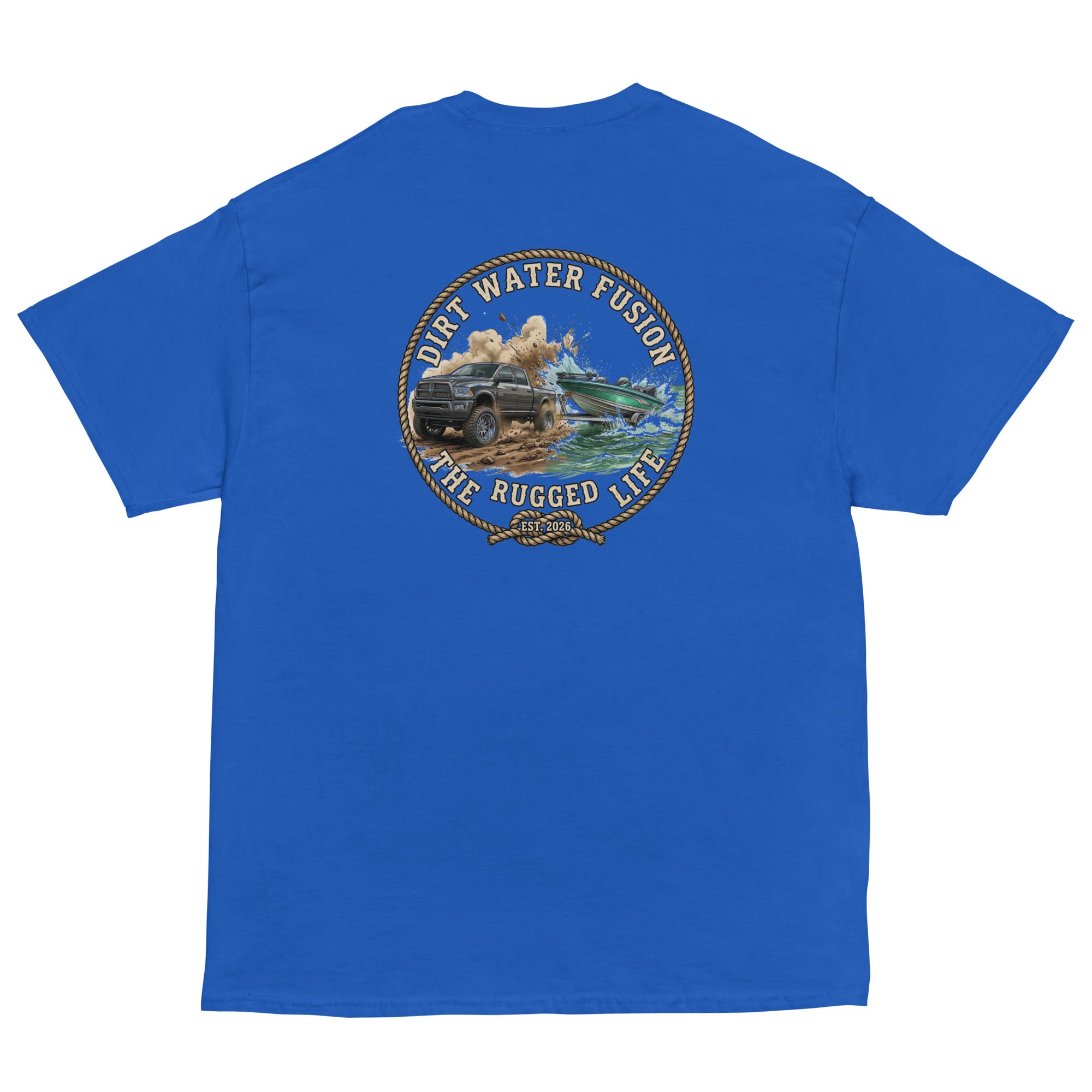 Dodge Truck Pull Classic Tee - Truck & Boat Enthusiasts Shirt | Dirt Water Fusion image
