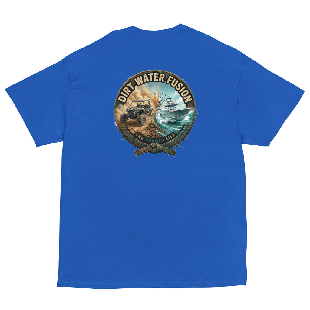 Side By Side & Boat Classic Tee - Off-Road Water Sports Shirt | Dirt Water Fusion image
