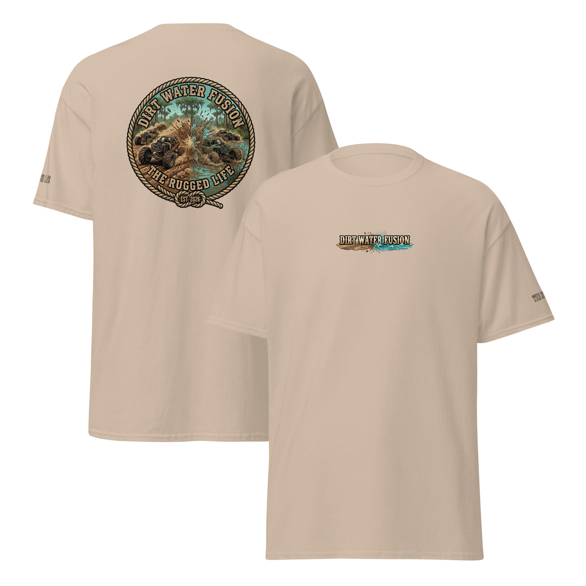 Swamp Buggy Short Sleeve Tee - Off-Road Adventure Shirt | Dirt Water Fusion image
