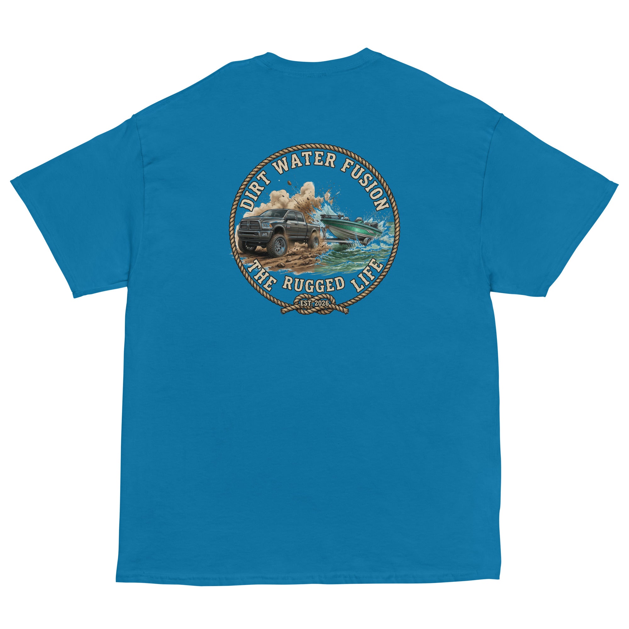 Dodge Truck Pull Classic Tee - Truck & Boat Enthusiasts Shirt | Dirt Water Fusion image
