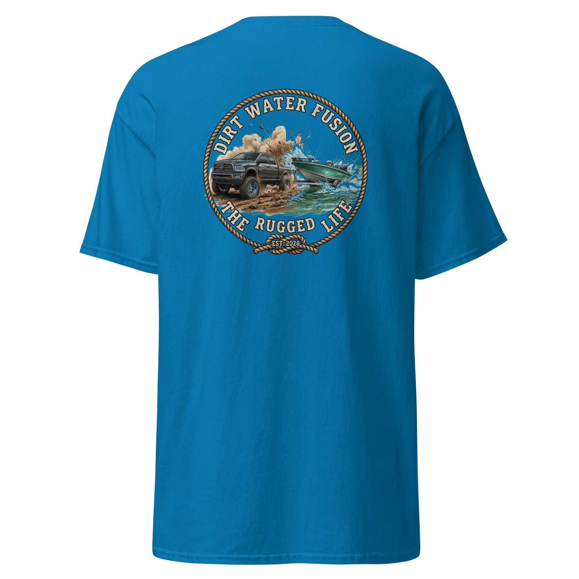 Dodge Truck Pull Classic Tee - Truck & Boat Enthusiasts Shirt | Dirt Water Fusion image
