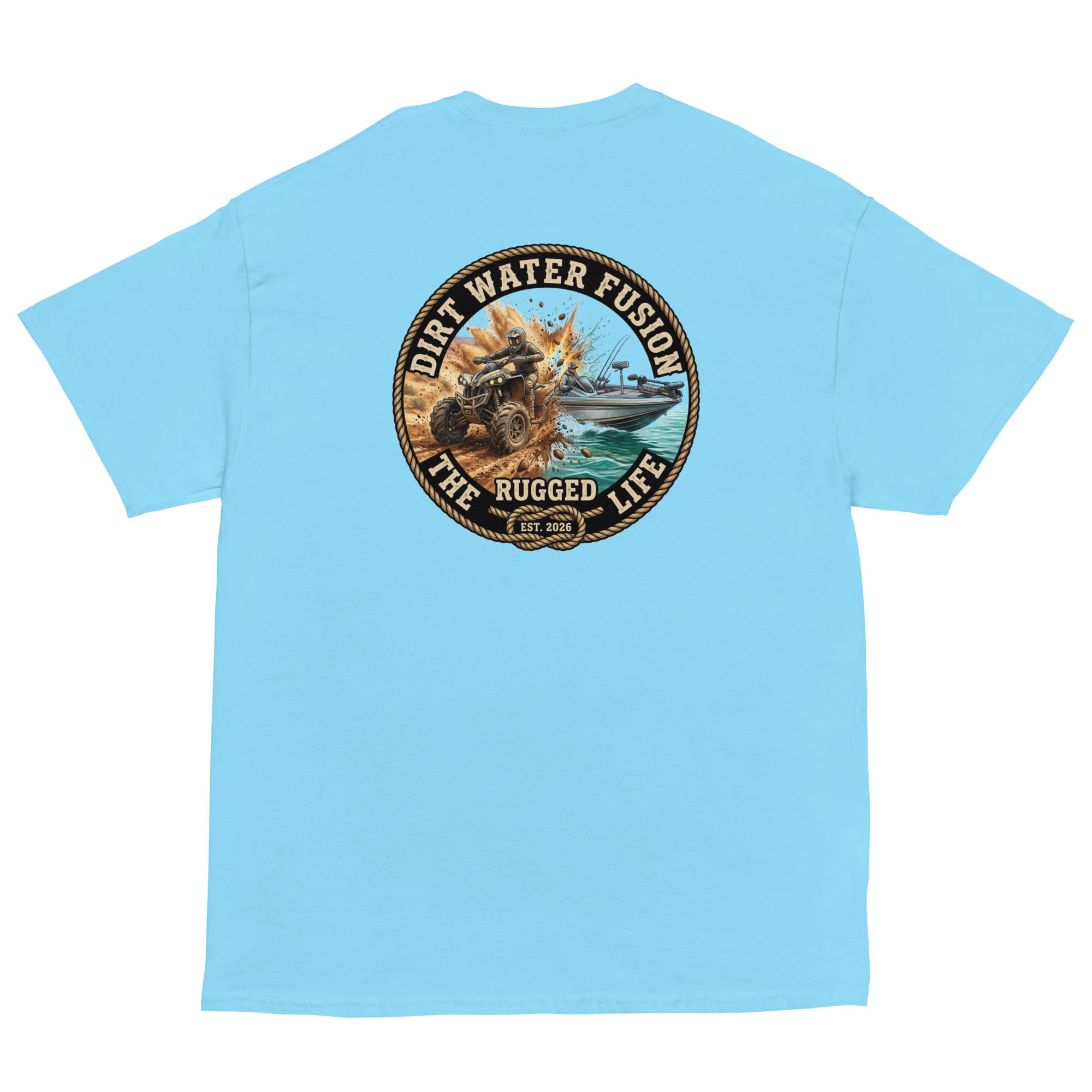 ATV & Bass Boat Classic Tee - Outdoor Adventure Shirt | Dirt Water Fusion image
