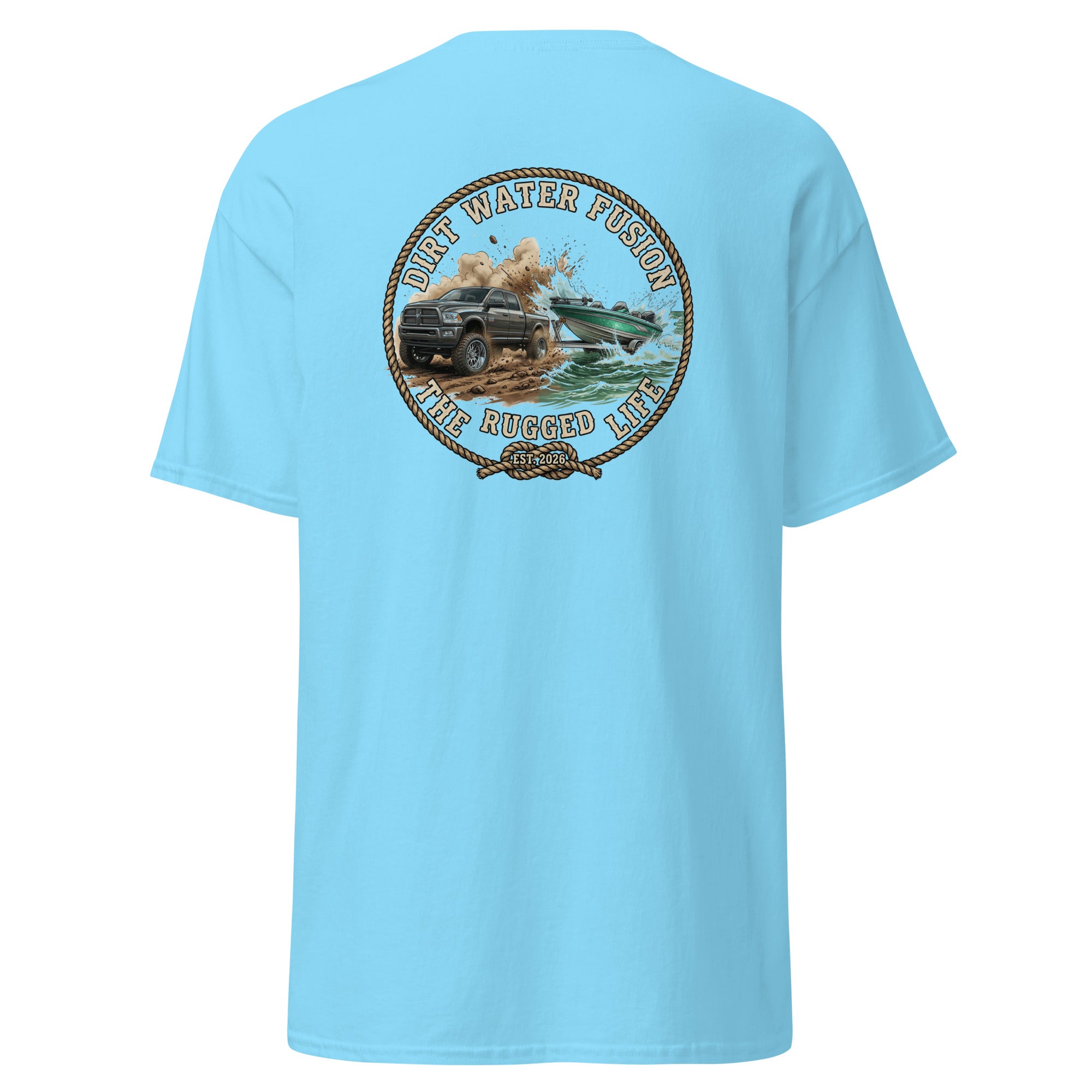 Dodge Truck Pull Classic Tee - Truck & Boat Enthusiasts Shirt | Dirt Water Fusion image
