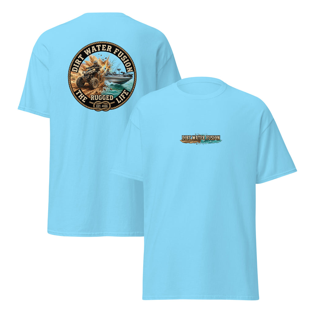 ATV & Bass Boat Classic Tee - Outdoor Adventure Shirt | Dirt Water Fusion image

