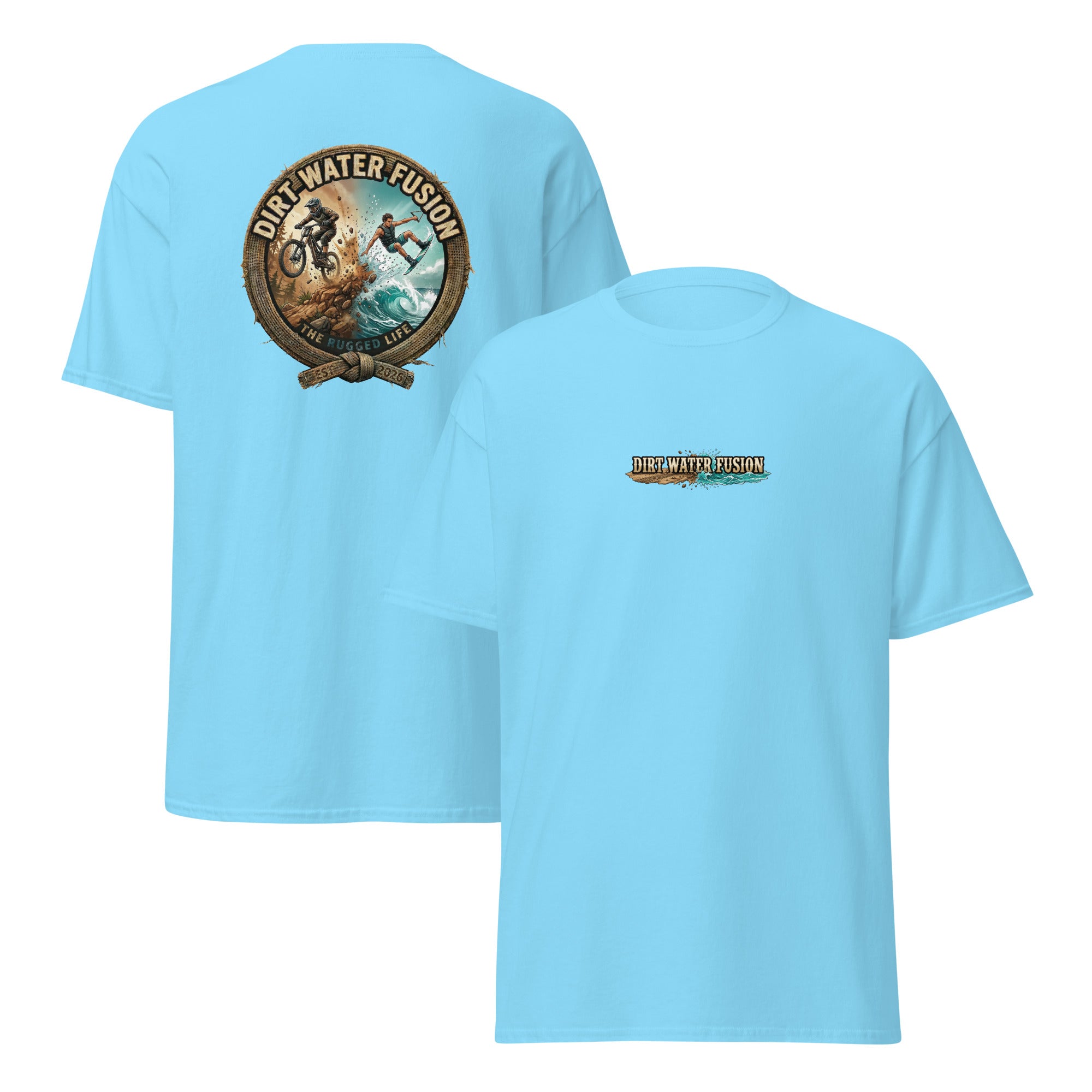 Mountain Bike Long Sleeve Tee - Outdoor Adventure | Dirt Water Fusion image
