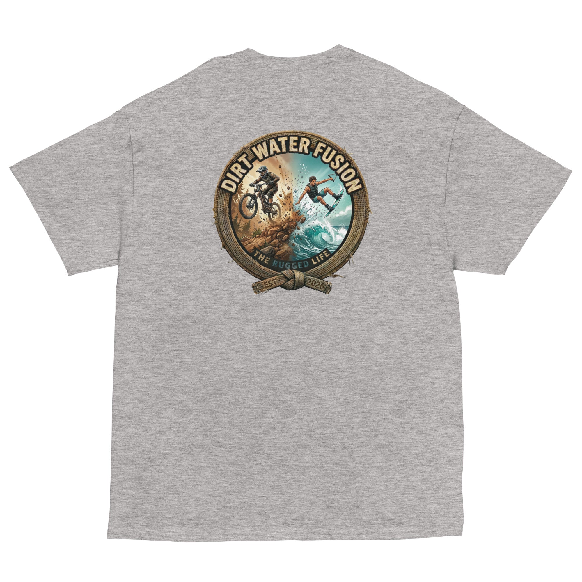 Mountain Bike Long Sleeve Tee - Outdoor Adventure | Dirt Water Fusion image
