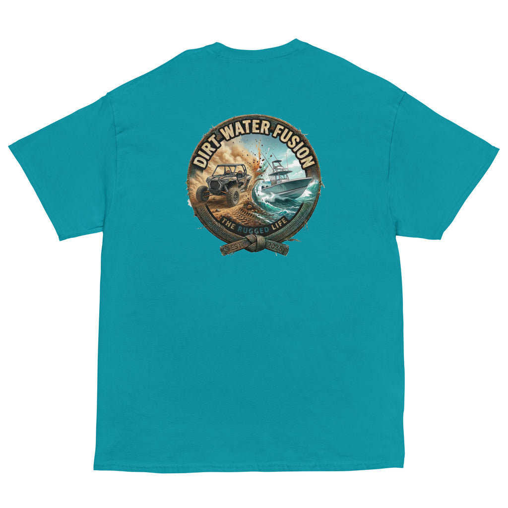 Side By Side & Boat Classic Tee - Off-Road Water Sports Shirt | Dirt Water Fusion image
