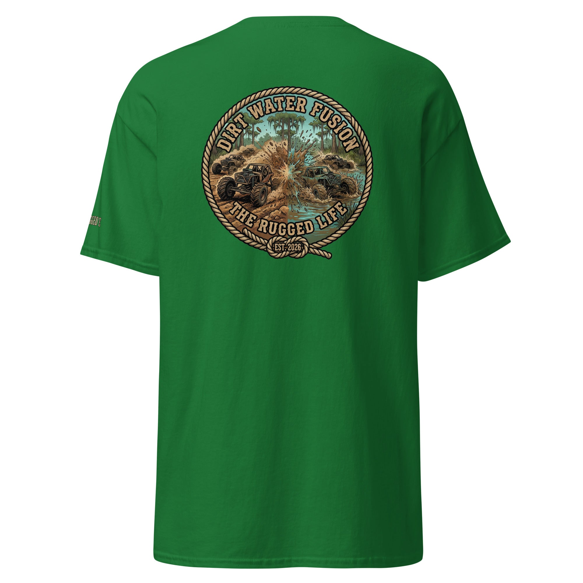 Swamp Buggy Short Sleeve Tee - Off-Road Adventure Shirt | Dirt Water Fusion image
