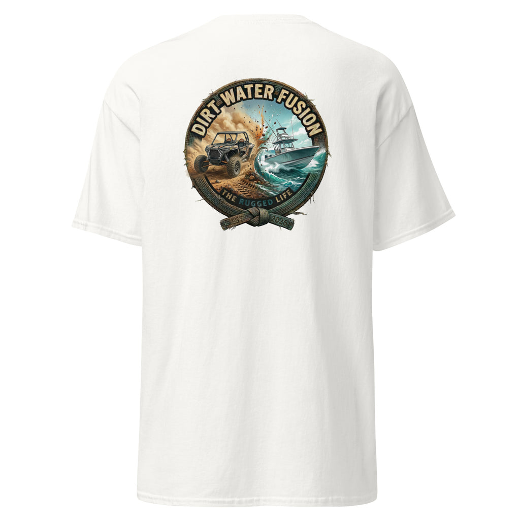 Side By Side & Boat Classic Tee - Off-Road Water Sports Shirt | Dirt Water Fusion image
