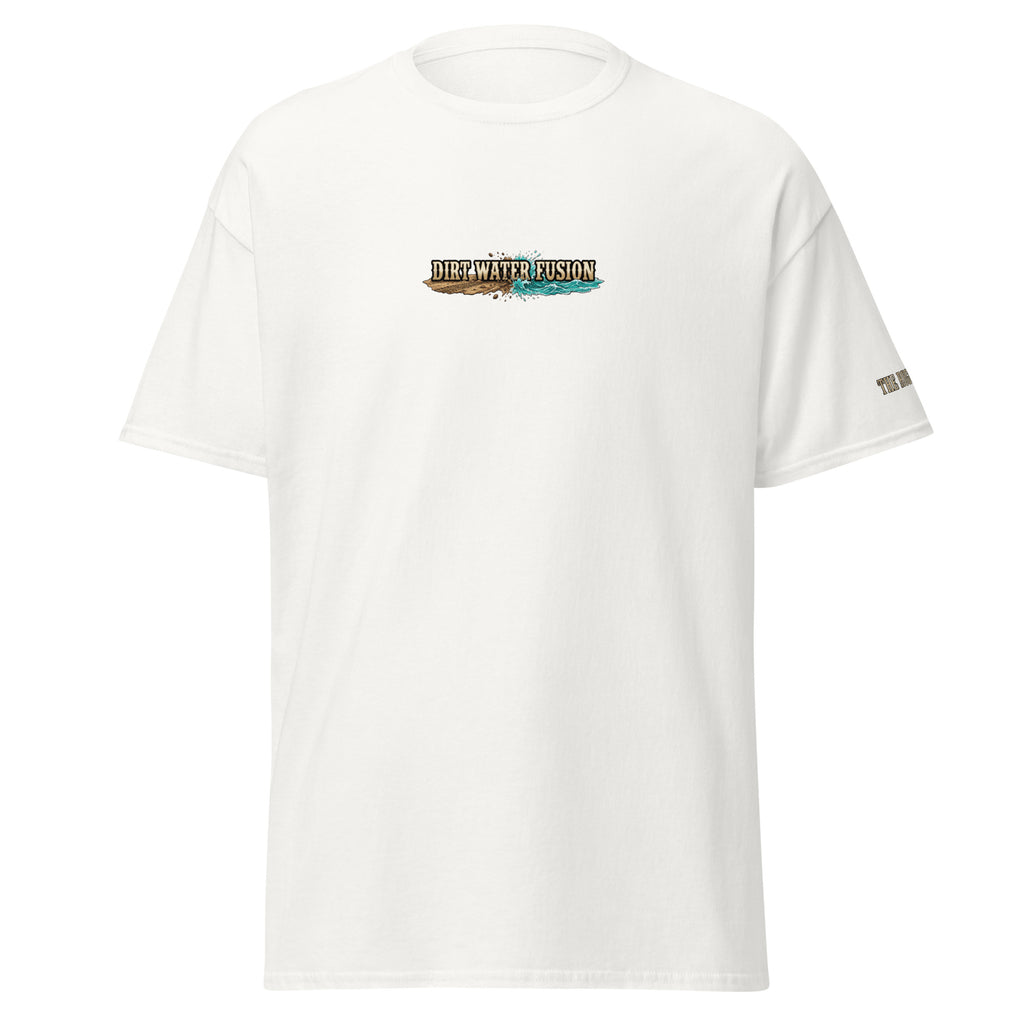 Jeep & Boat Classic Tee - Off-Road Water Adventure Shirt | Dirt Water Fusion image
