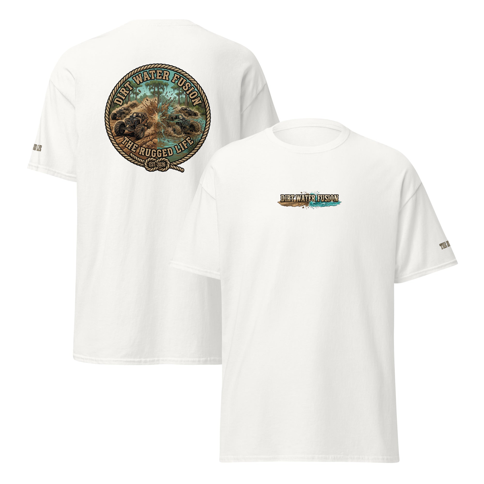 Swamp Buggy Short Sleeve Tee - Off-Road Adventure Shirt | Dirt Water Fusion image
