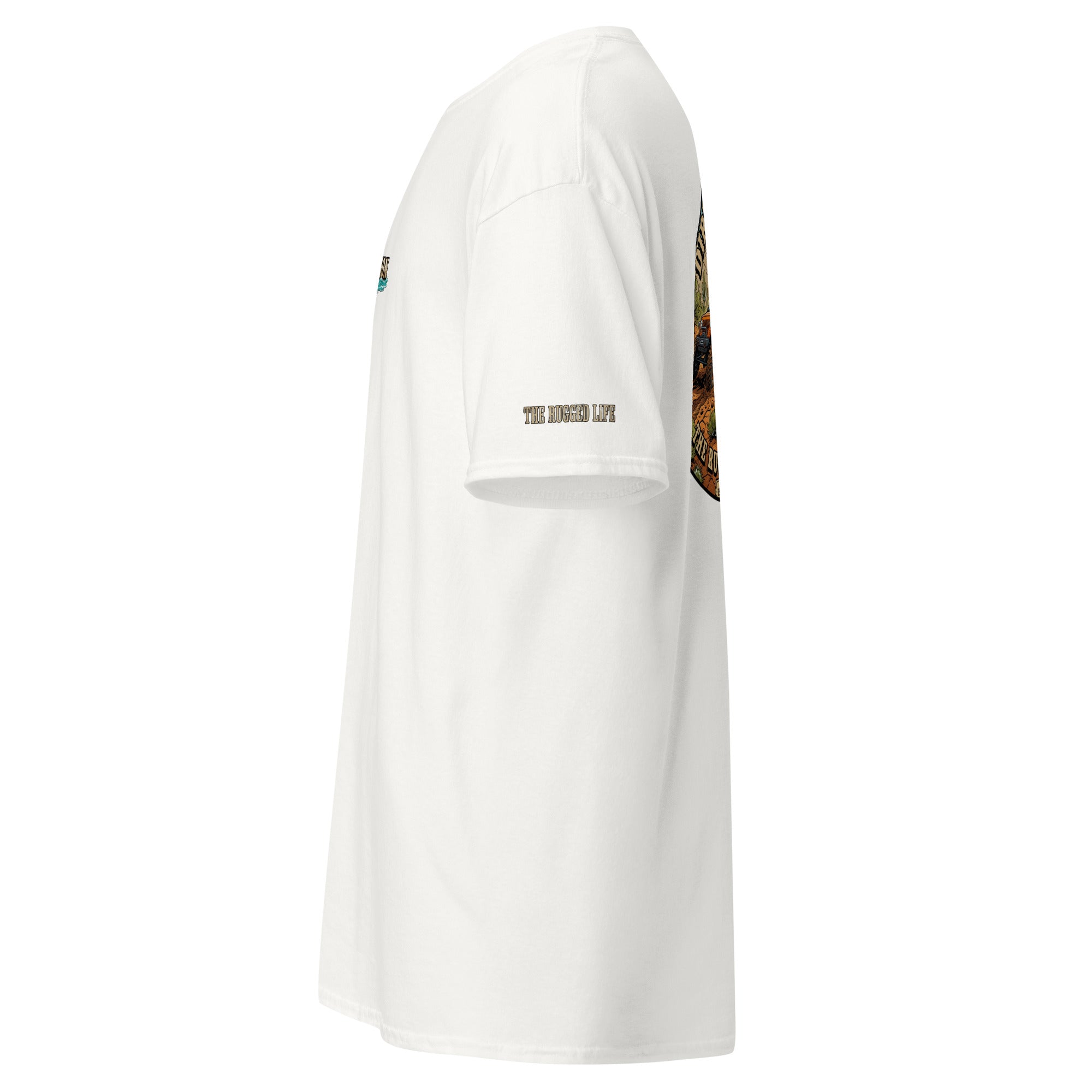 Jeep & Boat Classic Tee - Off-Road Water Adventure Shirt | Dirt Water Fusion image
