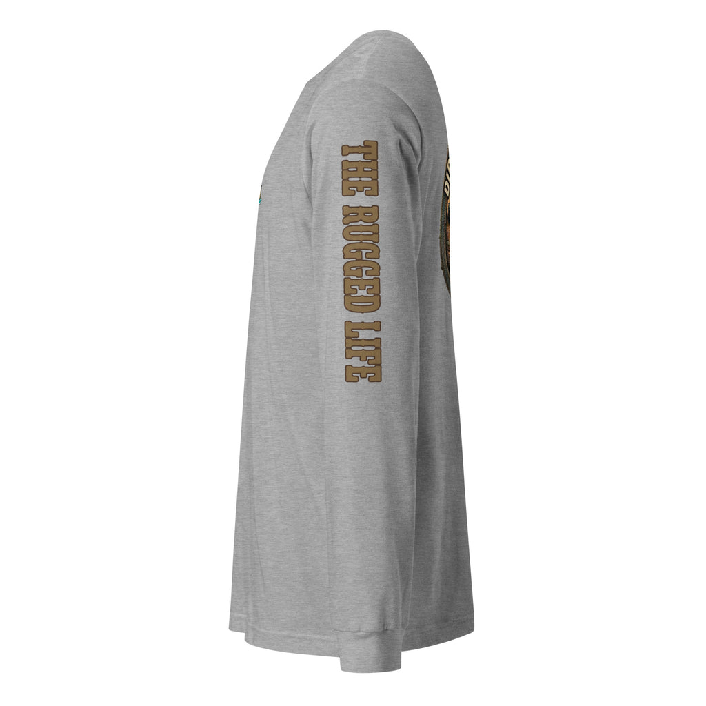 ATV Boating Fishing Mahi  Long Sleeve Tee - Dirt Water Fusion Relaxed Vibe image